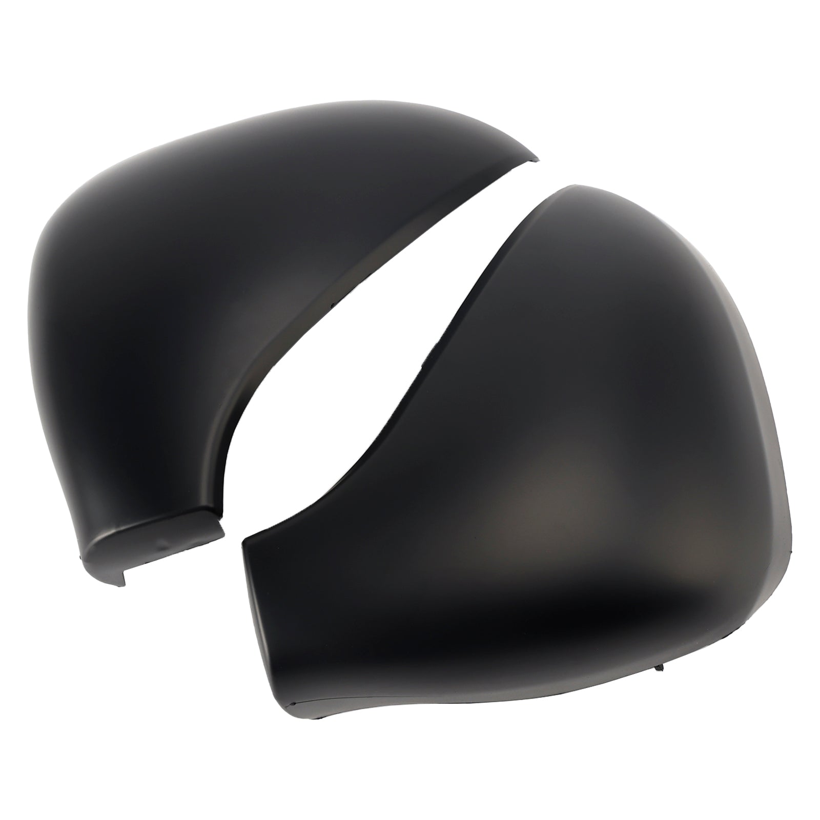 07/2006-05/2015 Peugeot 207 Hatchback sidospegelkåpor Backhus mattsvart 9680194877