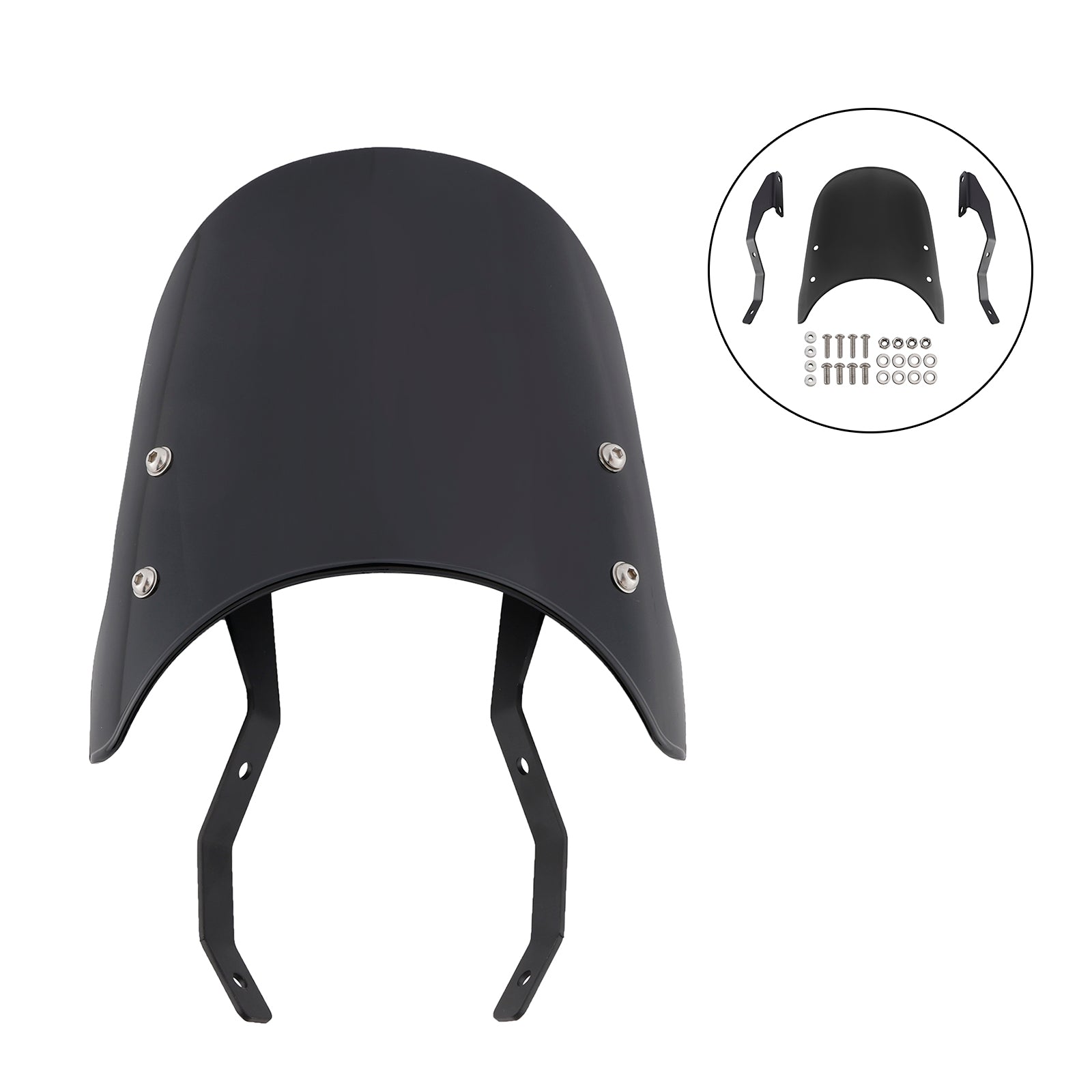 Pare-brise ajustement du pare-brise pour Honda Rebel 250 300 500 CL250 CL300 CL500 23-24