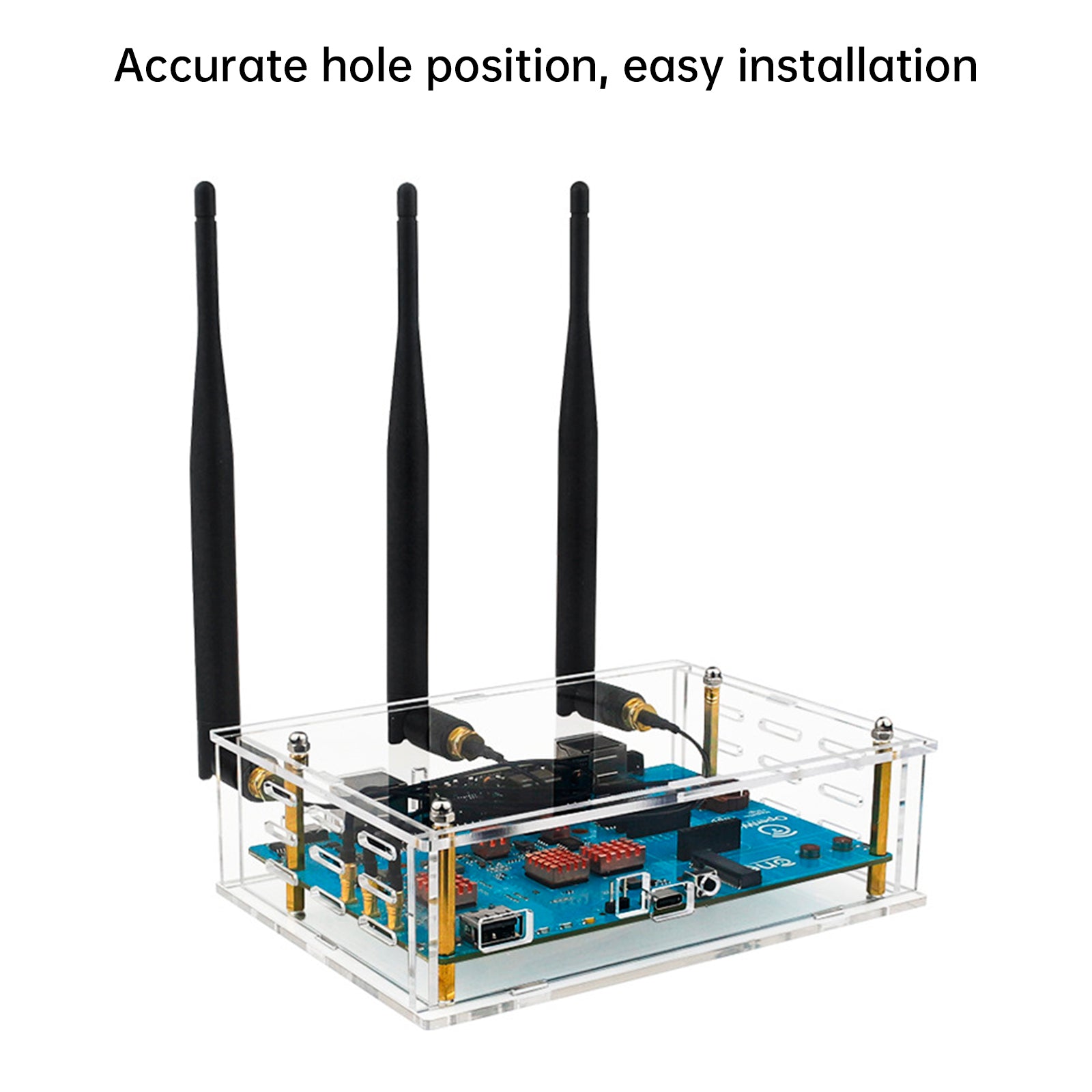 Banán Pi Openwtone venovaný MMCX priamo pre SMA Ženskú externú anténu