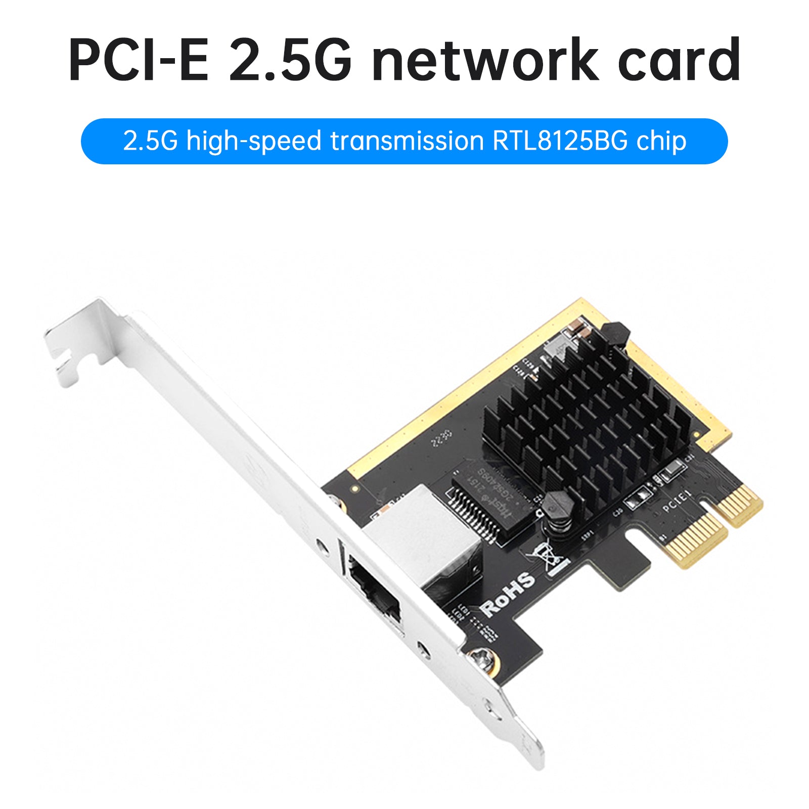 Tarjeta de red PCIE a 2,5G PXE Soporte de tarjeta de red de arranque sin disco Synology PXE WO