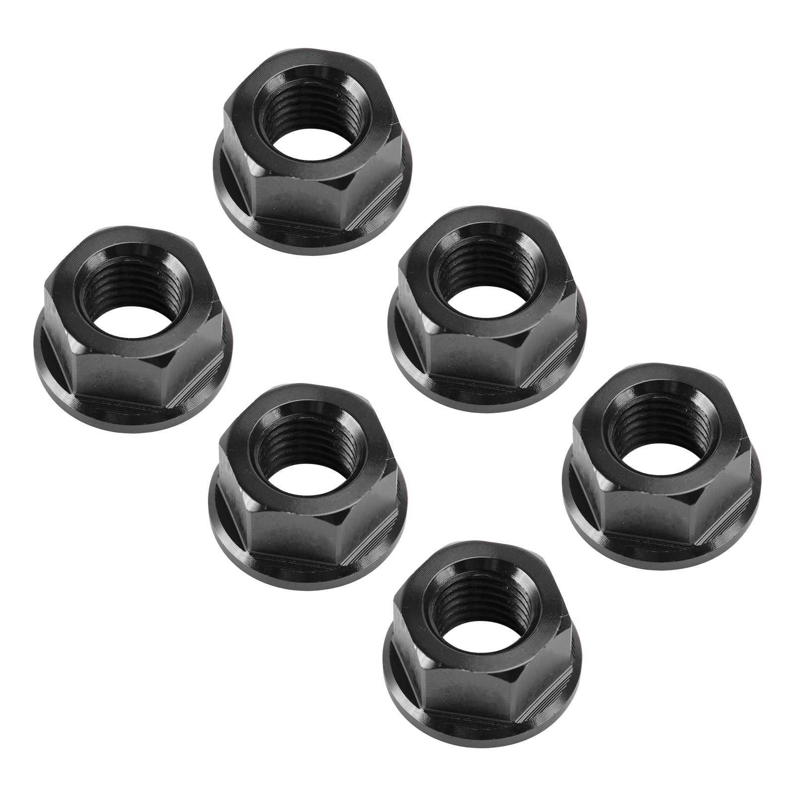 Sprocket Nut Kit M10x1.25 Black For Honda CBR600RR 2003-2012 CBR1000RR 2004-2024