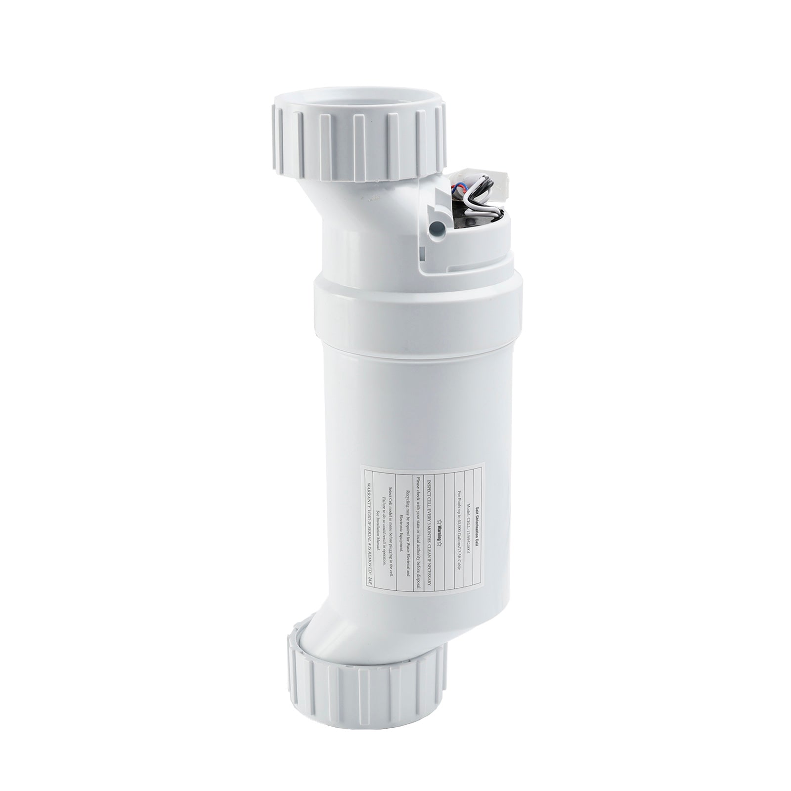 W3Cellule de chloration au sel TurboCell T-CELL-15 adaptée aux réservoirs Hayward jusqu'à 40 000 gallons