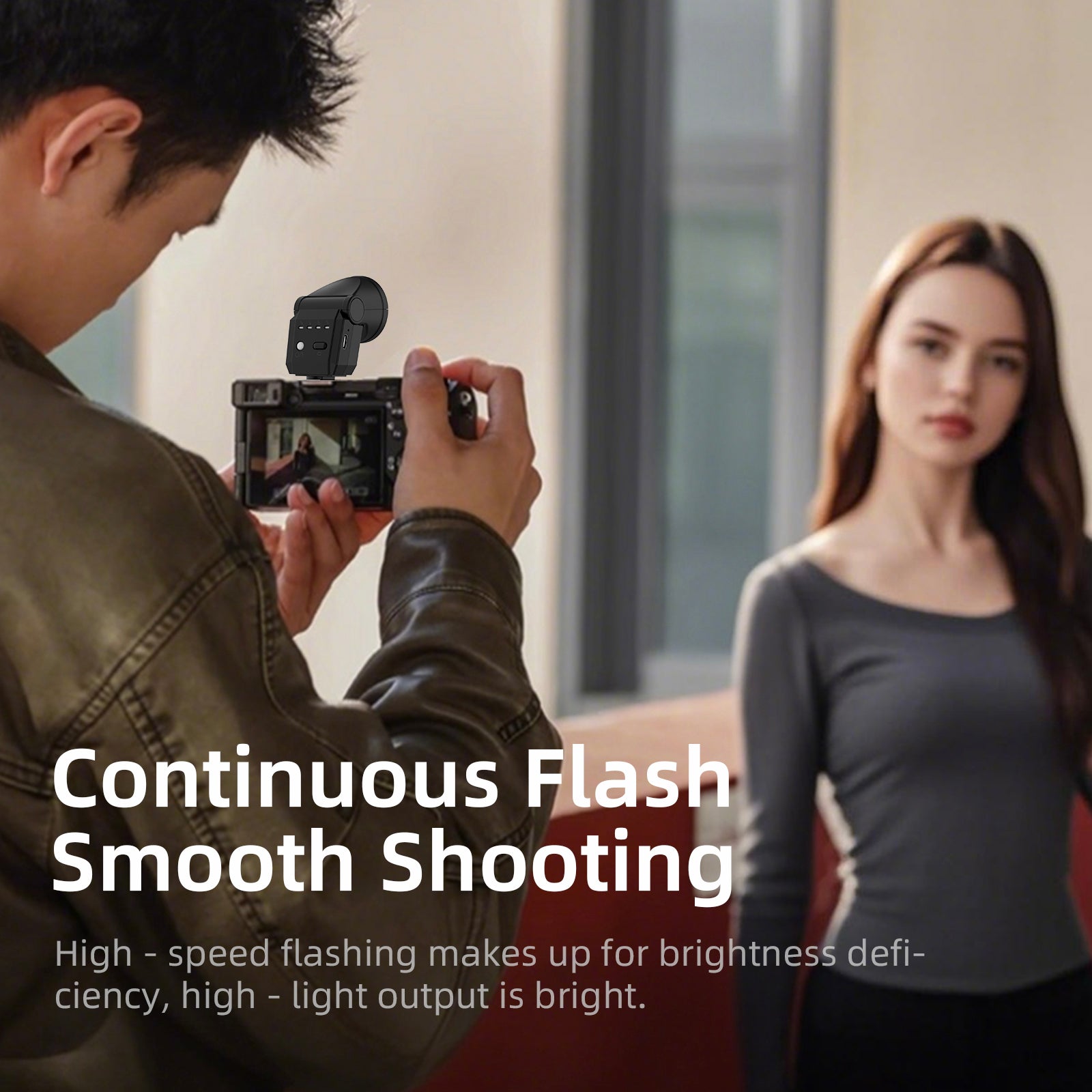 F02 Mini-flitslicht Micro Enkele camera Flitsschoen Draagbare fotografie Invullicht