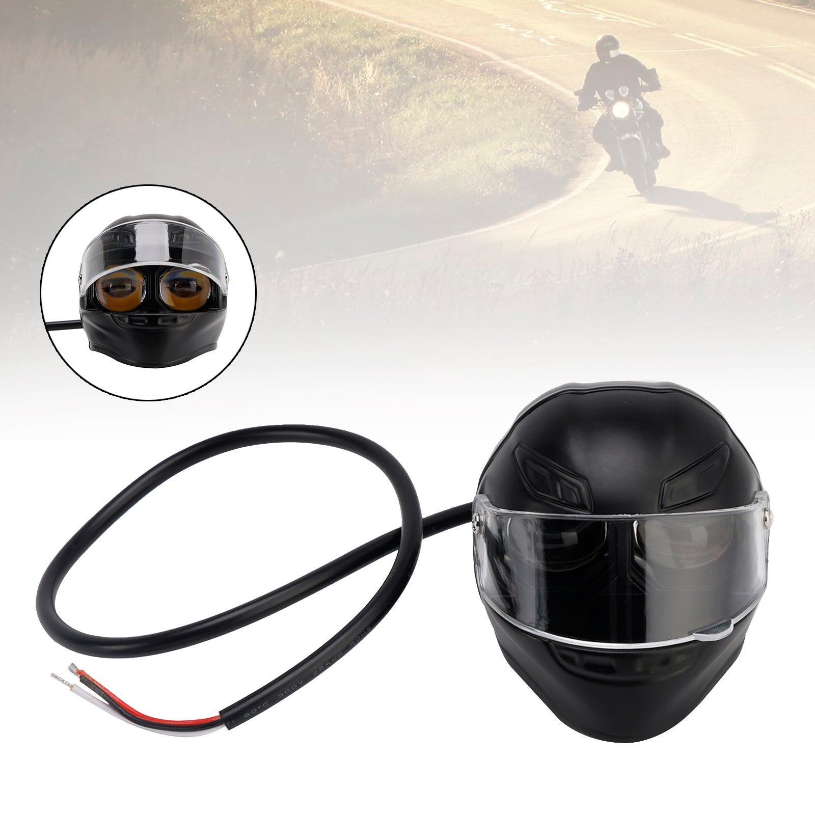 20W Led Electric Scooter Light 2000Lm Bright Waterproof Headlight For Motobike