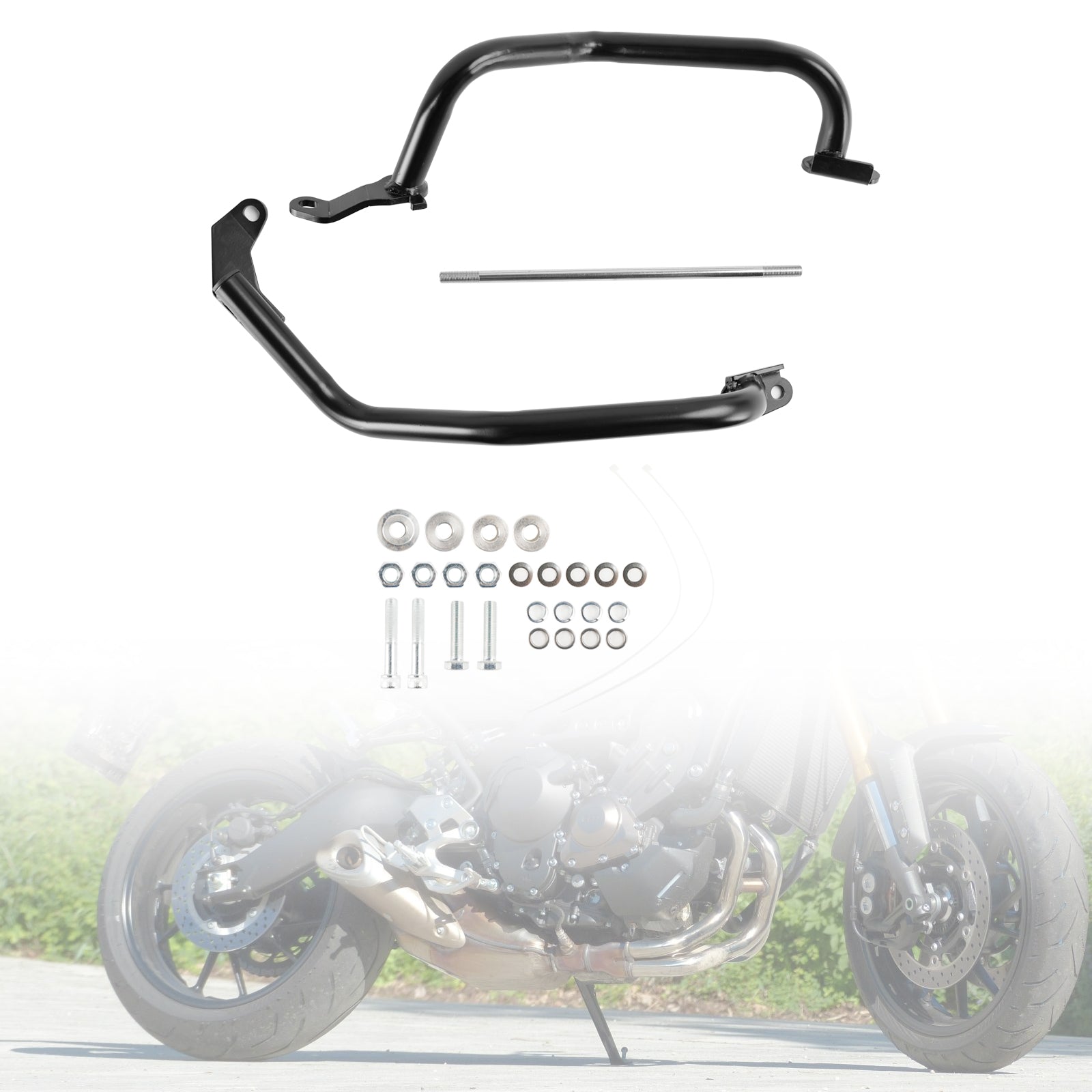 2014-2020 Yamaha MT-09 XSR 90 Guard de moteur Crash Bar Cadre Protecteur Bumper