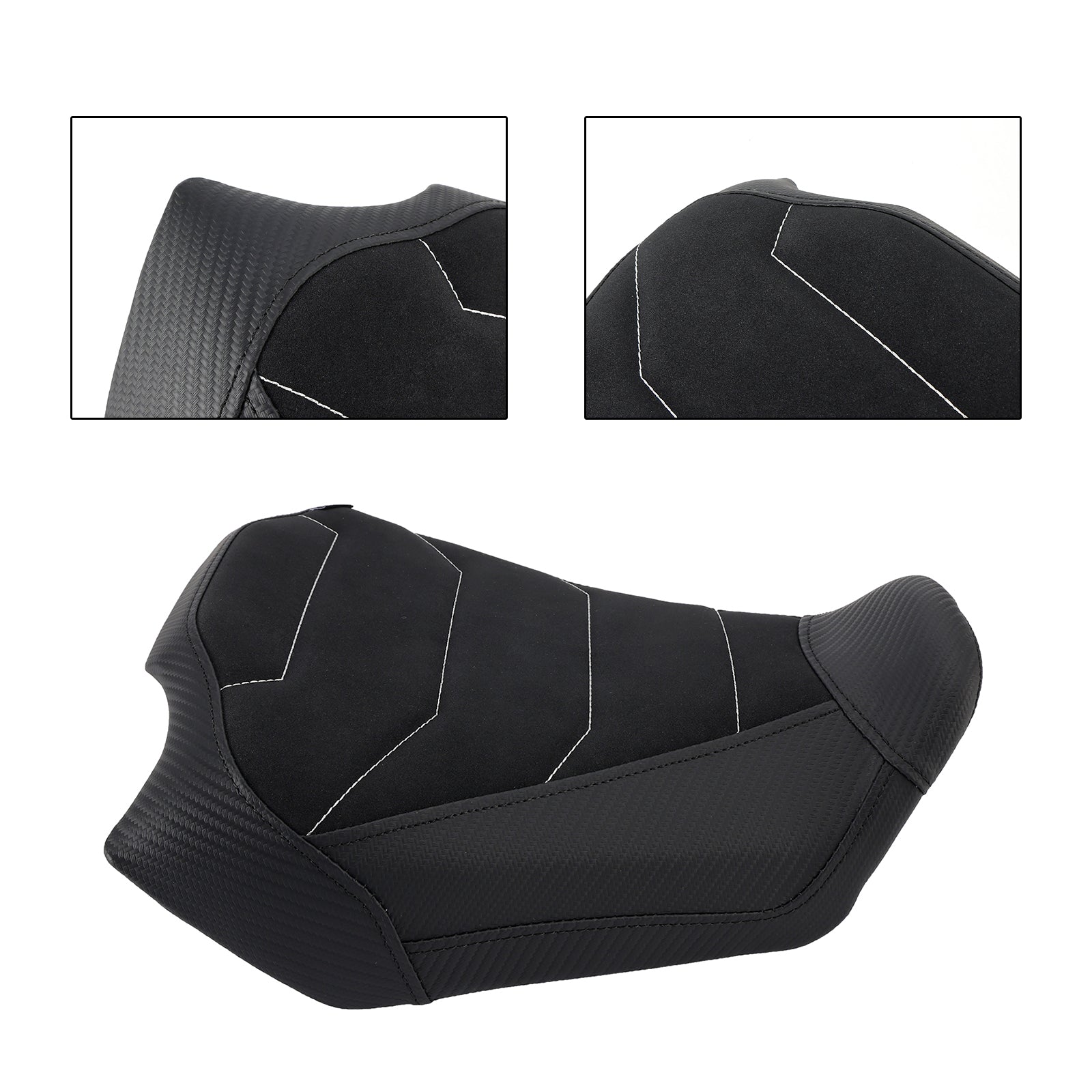 Cojín del conductor del asiento delantero Raider Pu Fit Reda para Honda Cb650R Cbr650R 24-25 RedB