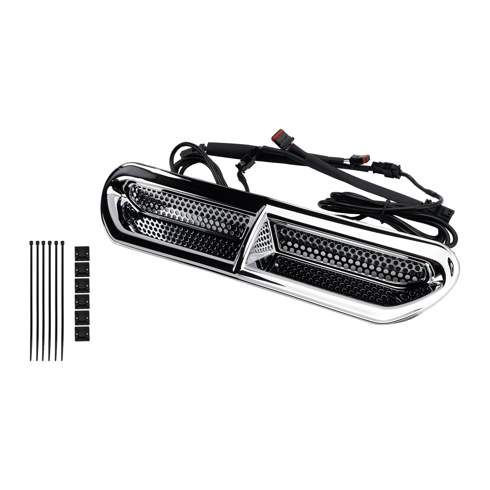 Front Fairing Air Vent LED Light For Touring Street Glide 2014-2024