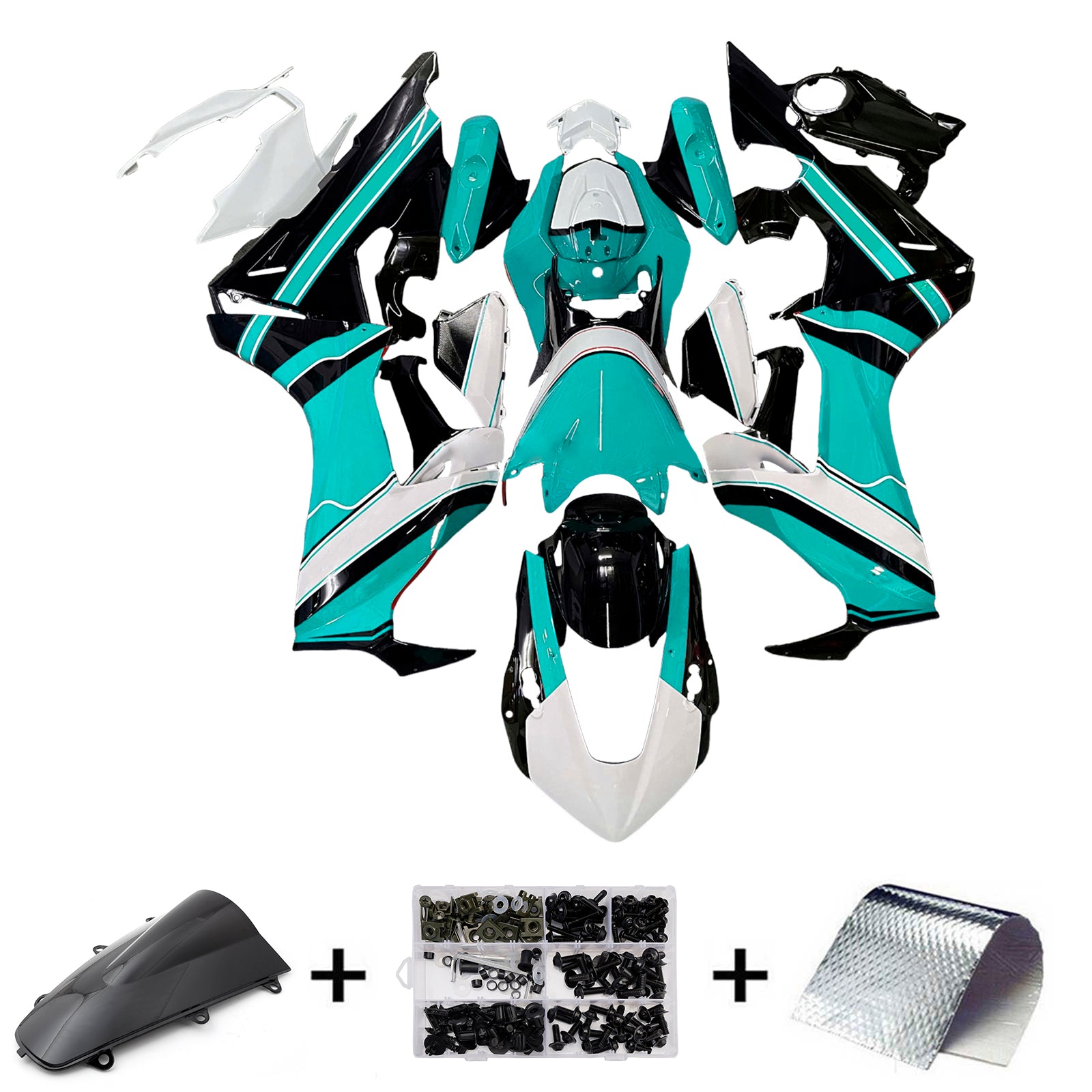 Injectiekuipset carrosserie kunststof ABS voor Honda CBR1000RR 2017-2023