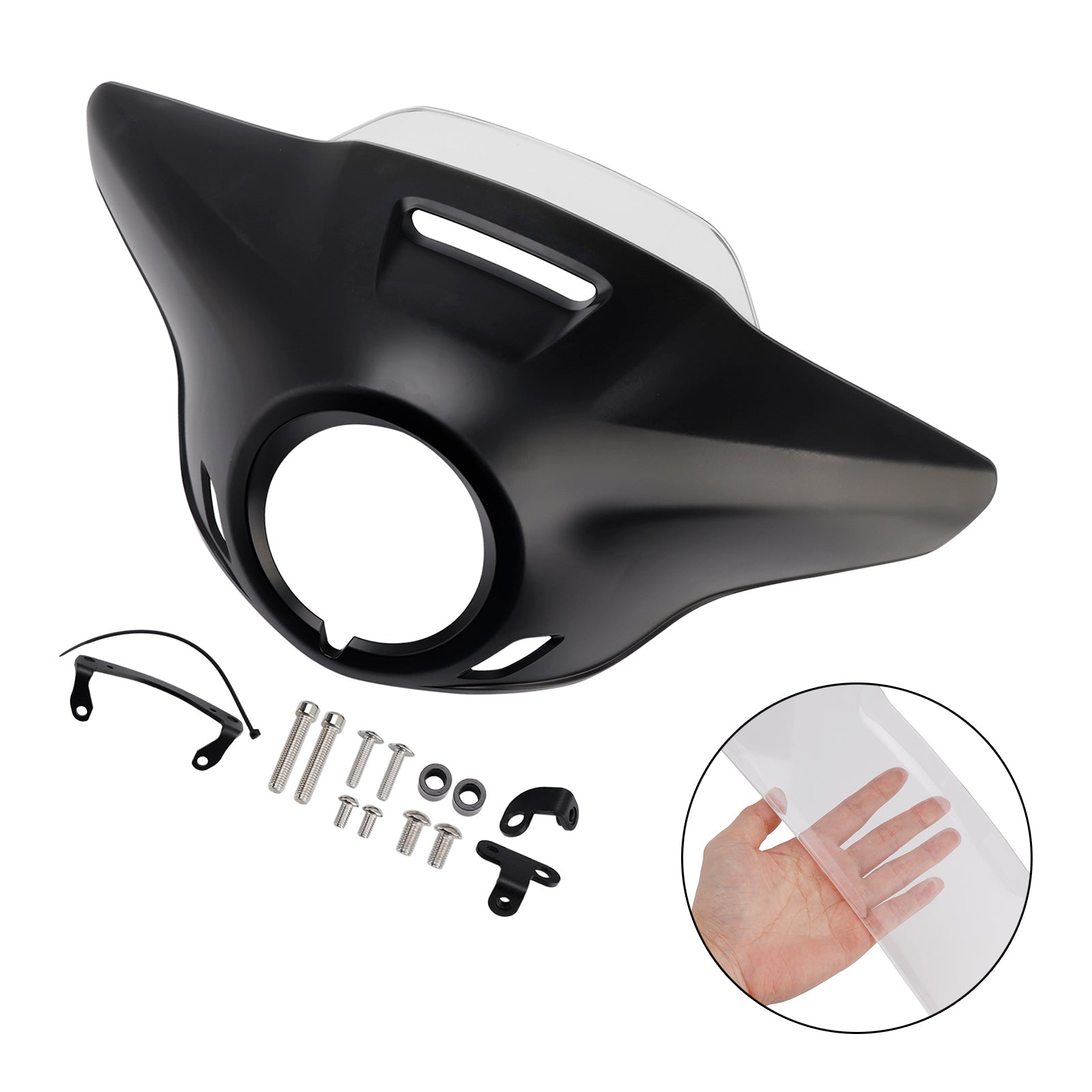 Windshield WindScreen Headlight Fairing fit for HONDA CM300 CM500 2021-2024