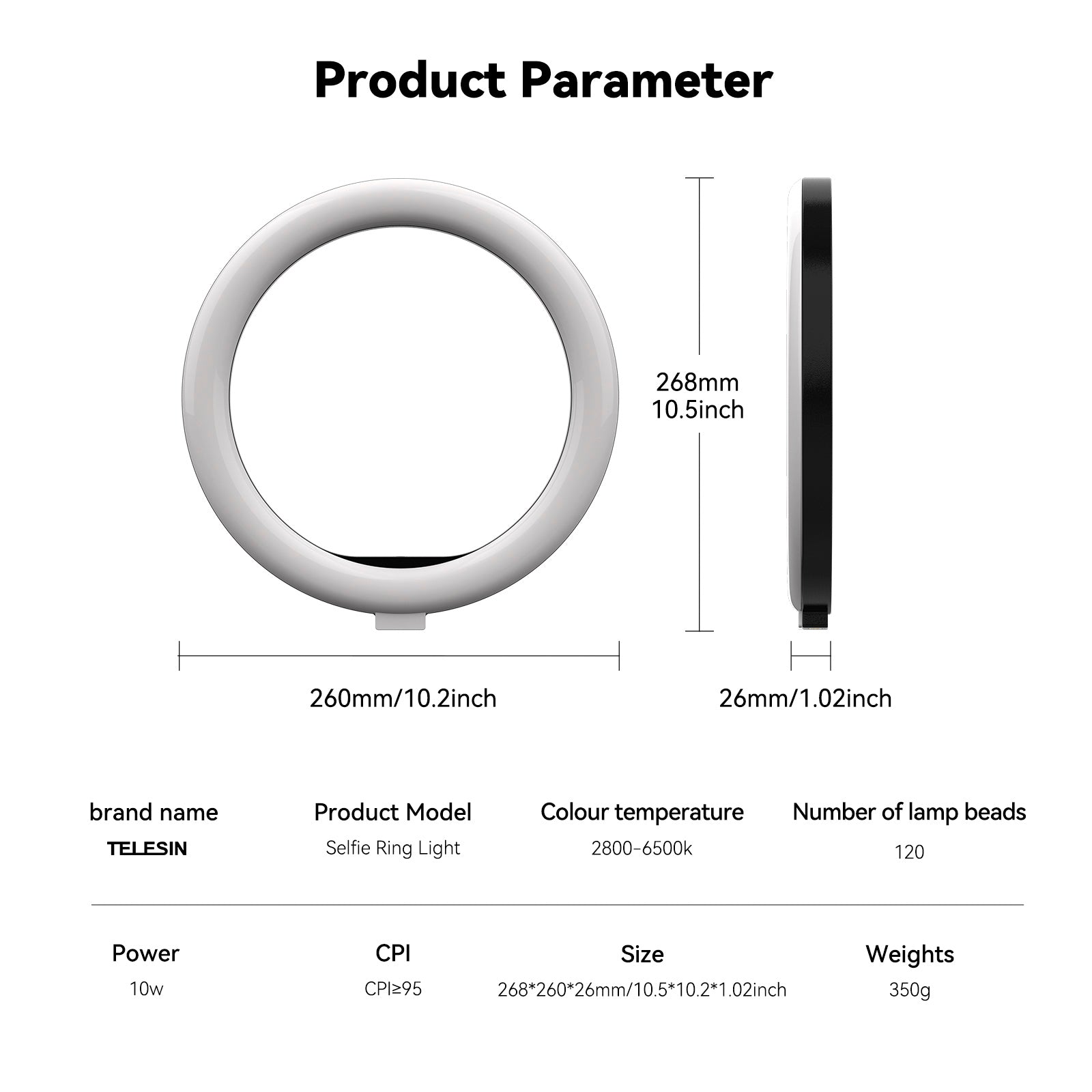 Mobilné video živé vysielacie držiak prsteň výplň svetla kozmetické stolné plnenie svetla