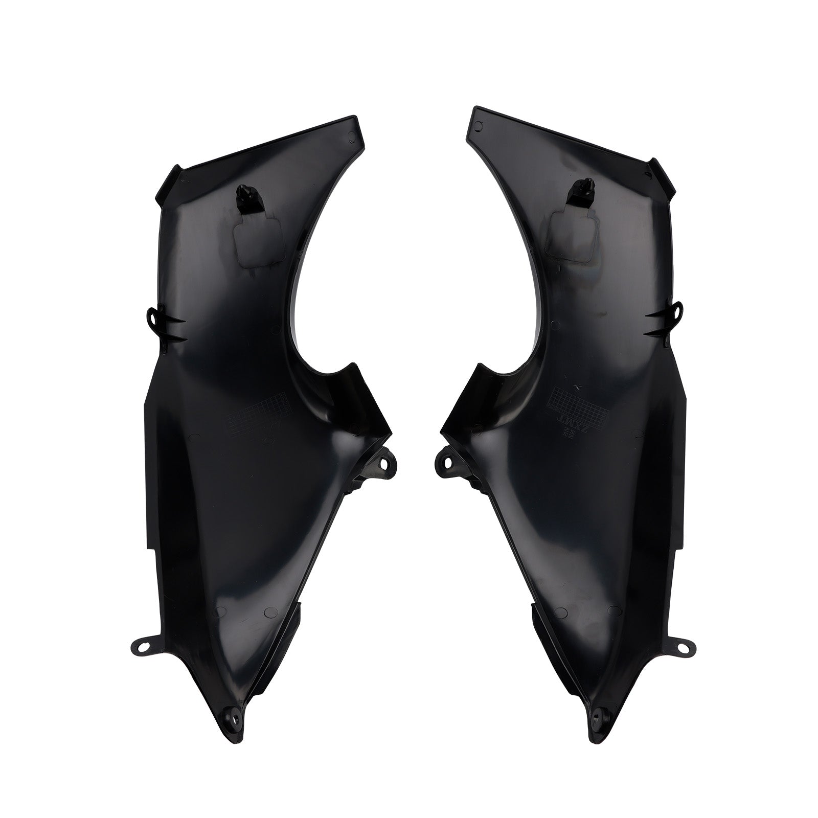 Side Air Duct Cover Fairing Intake For Kawasaki ZX12R 2000 2001