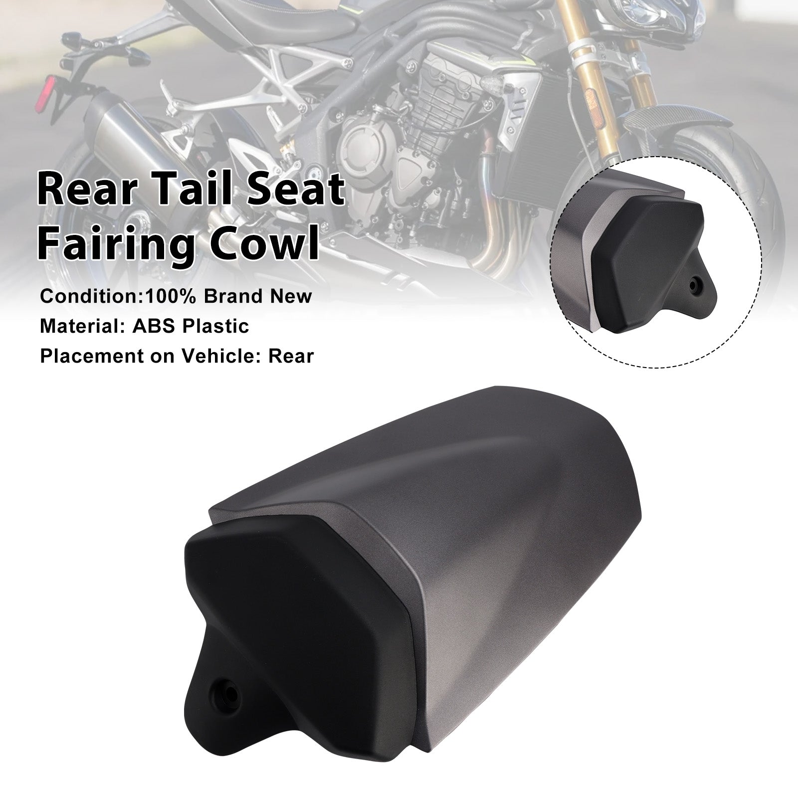 2025-2026 For Speed Triple 1200 RS Rear Tail Seat Fairing Cowl Cover