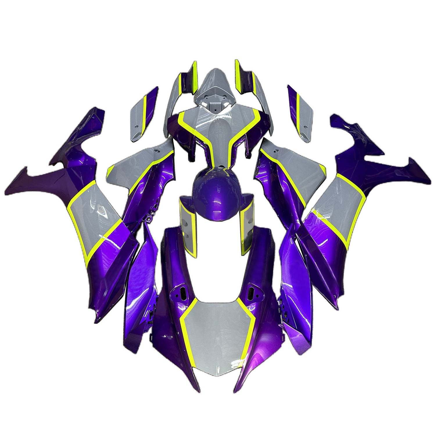2020-2025 Yamaha Yzf R1 Kit de carénage injection de carrosserie Plastique ABS # 101