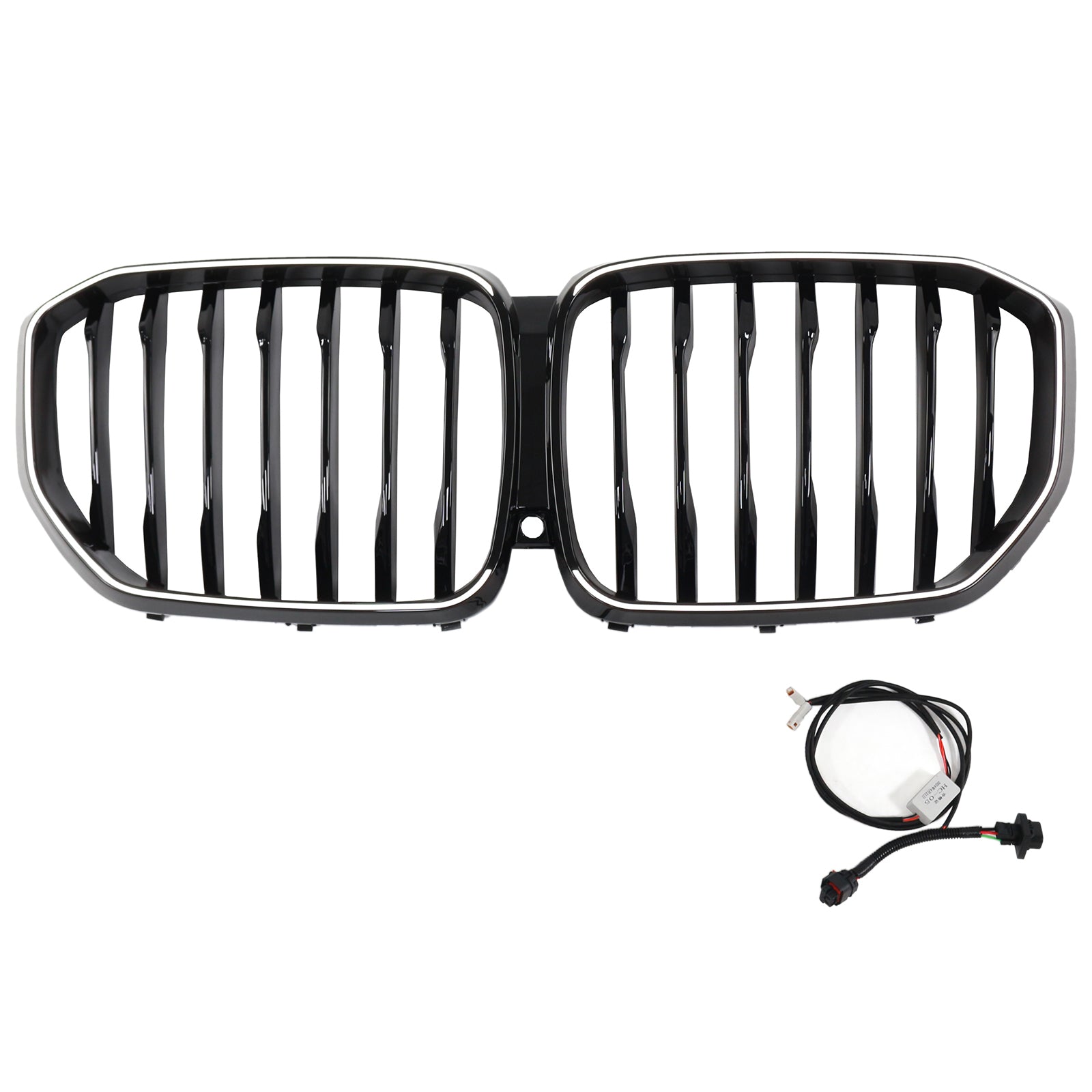 2019-2022 BMW X5 G05 Gloss Black Front Kidney Grille M-performance