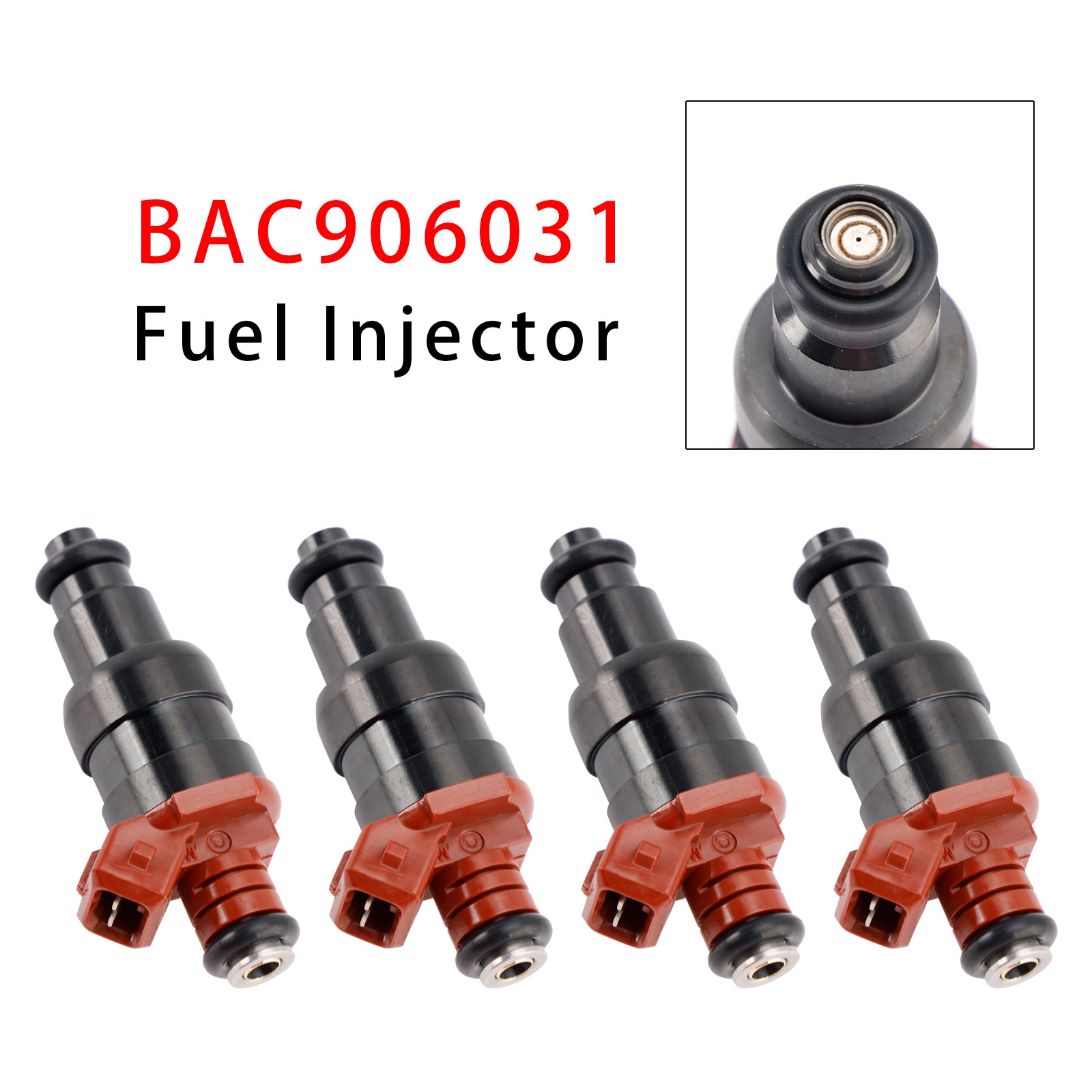 Injecteur de carburant pour VW Golf III Jetta Derby Panel Van 1993 – 2003 BAC906031, 4 pièces