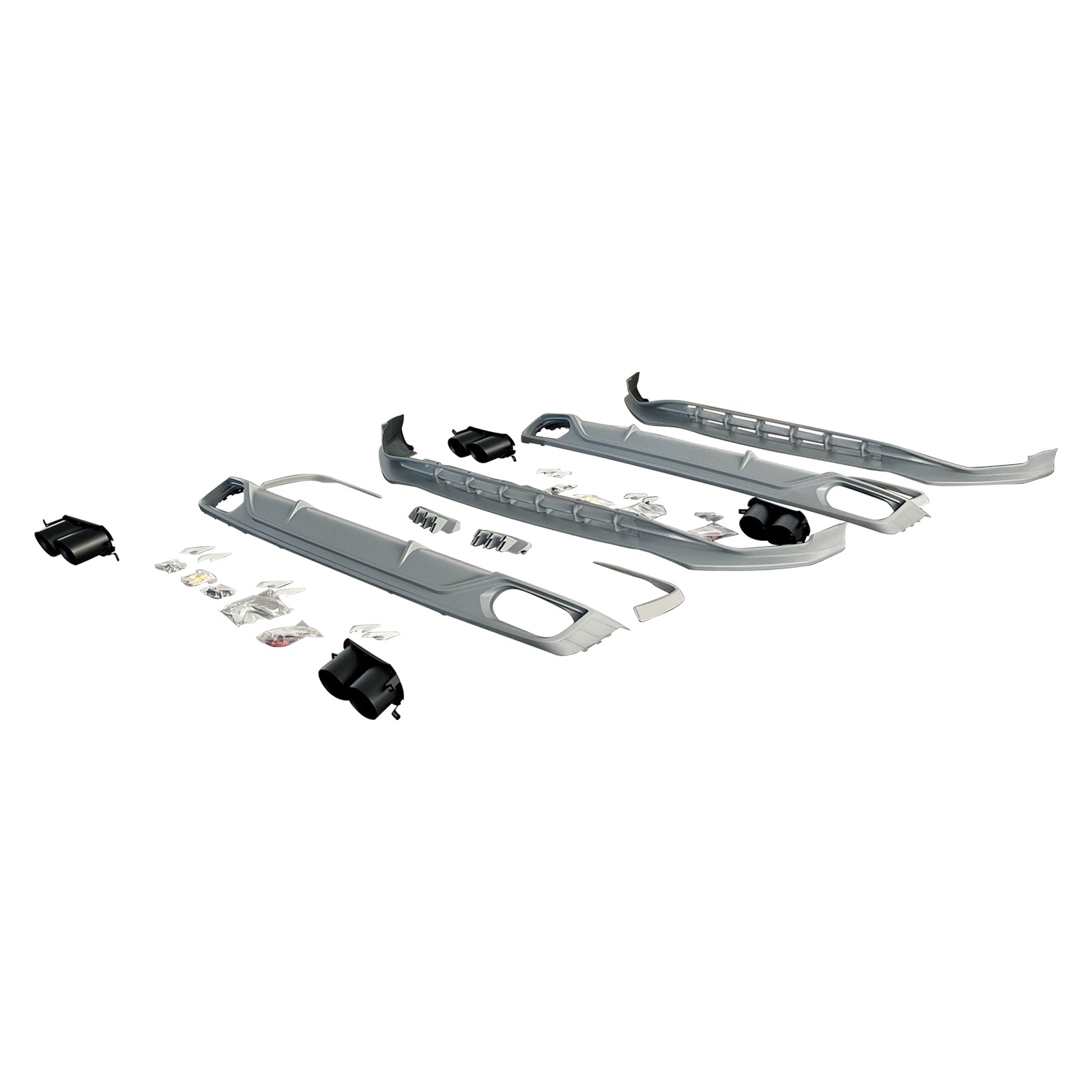 Kit de carrosserie pare-chocs pour AUDI Q8 s-line MK1 2018 – 2023, mise à niveau vers le Style ABT