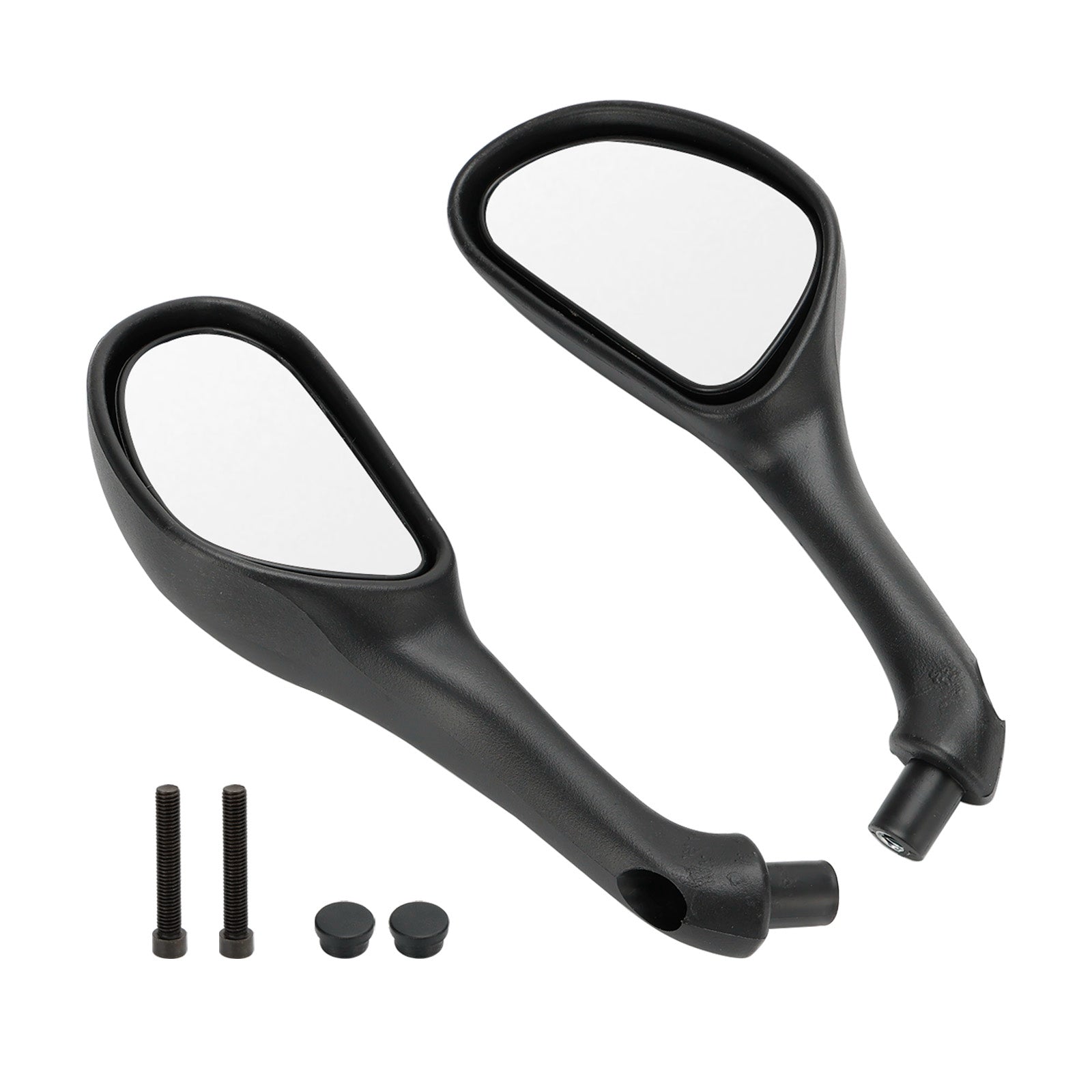 Gilera Runner 50 125 180 200 FXR SP VXR Balck Pair of Rear View Mirrors CM068001 Generic