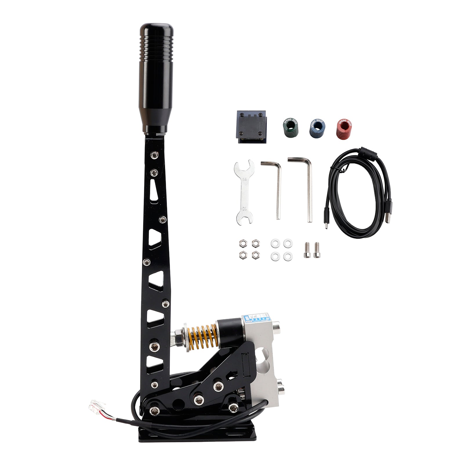 SIM USB Handbrake PC 64bit 200KG Load Cell Racing Games For Logitech G29/G27/G25