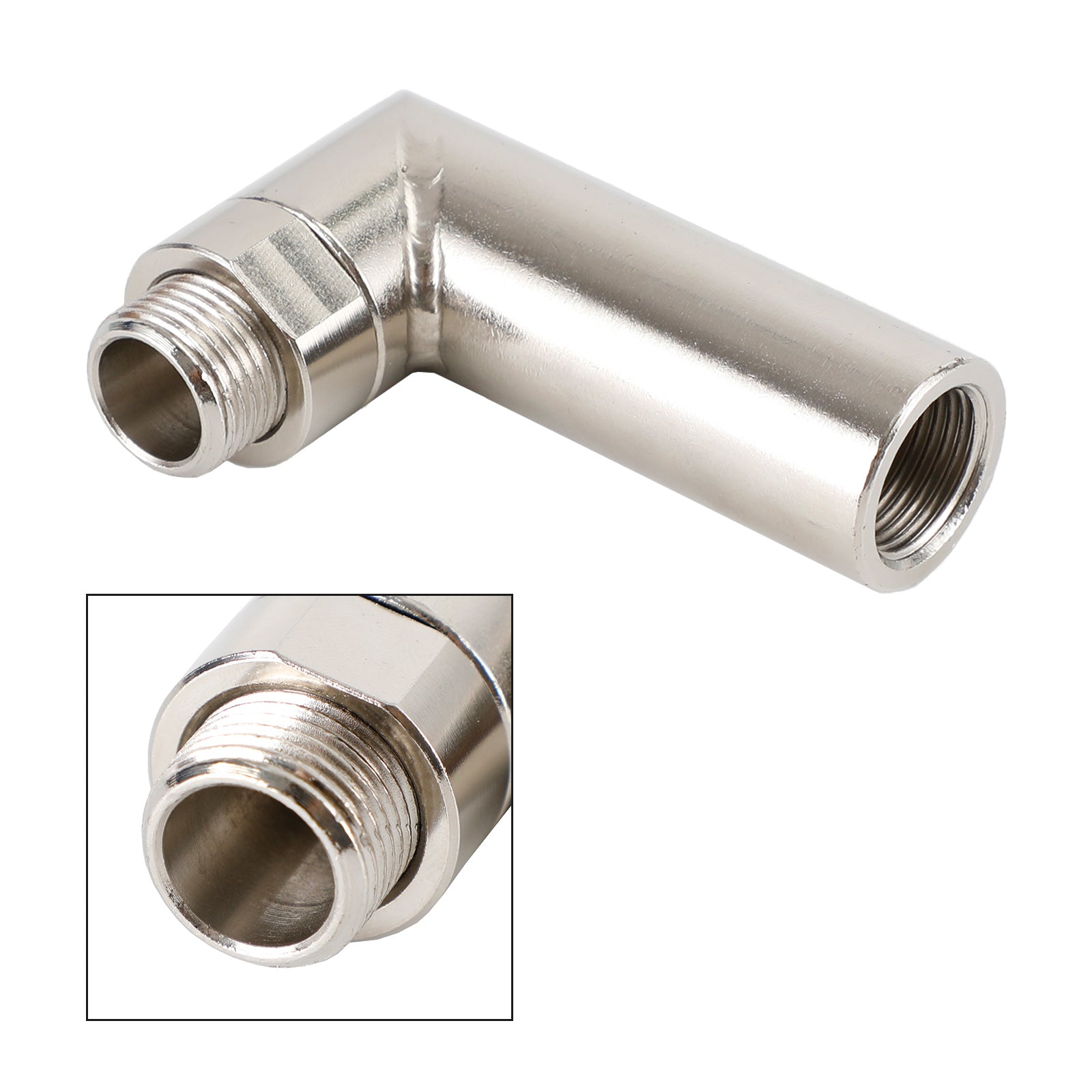 Auto zuurstof o2 sensor schuine extender spacer 90 graden fix 02 bung extensie m18 x 1,5 generiek