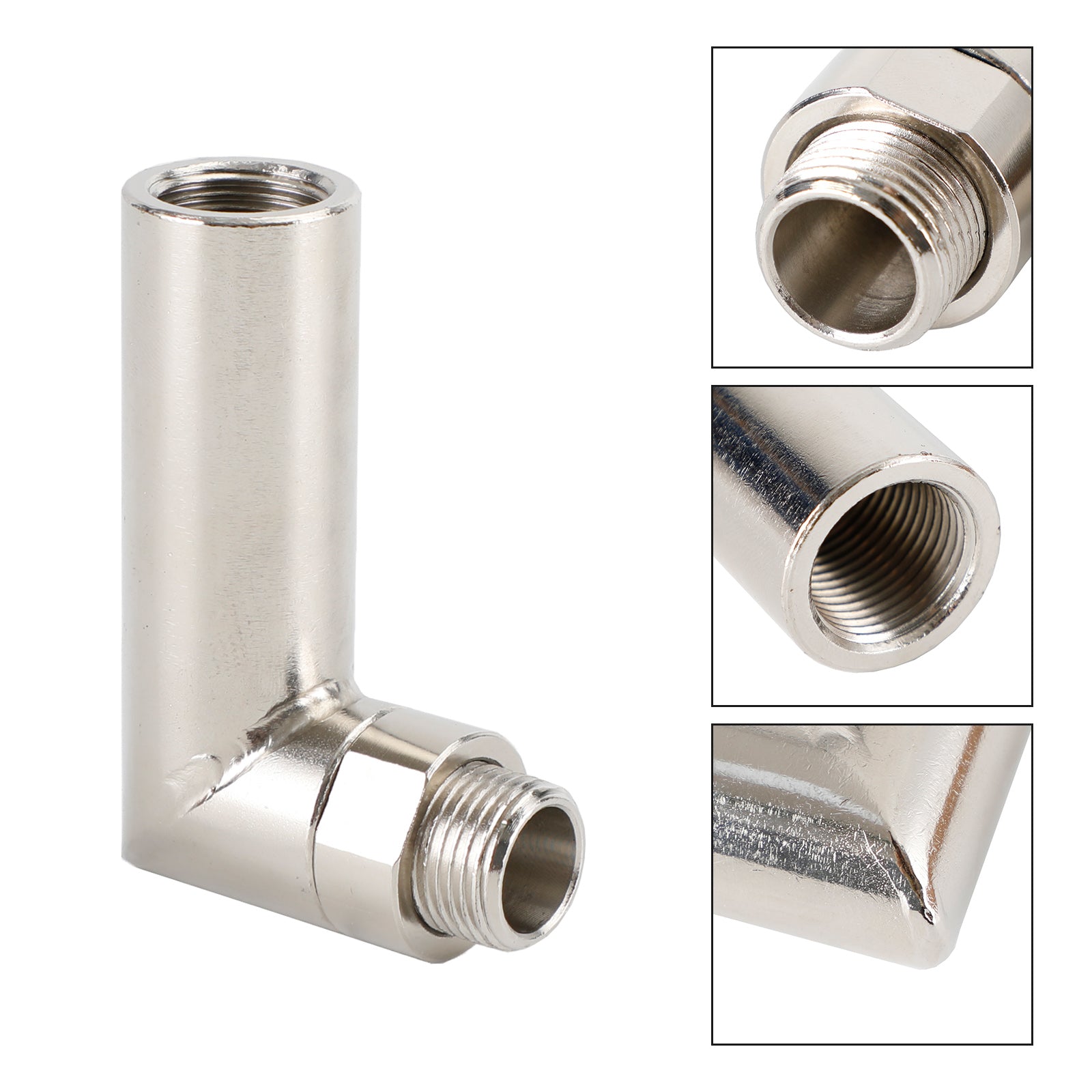 Auto zuurstof o2 sensor schuine extender spacer 90 graden fix 02 bung extensie m18 x 1,5 generiek