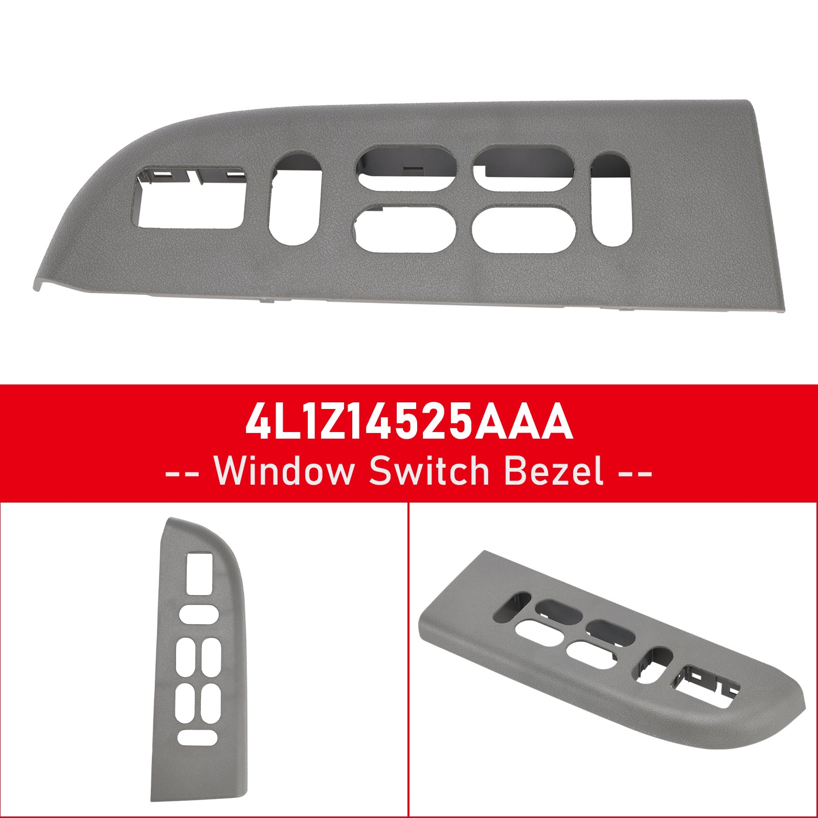 2003-2006 Ford Expedition Window Switch Bezel Driver Side Front 4L1Z14525AAA