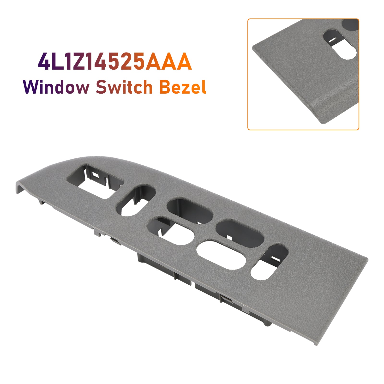 2003-2006 Ford Expedition Window Switch Bezel Driver Side Front 4L1Z14525AAA