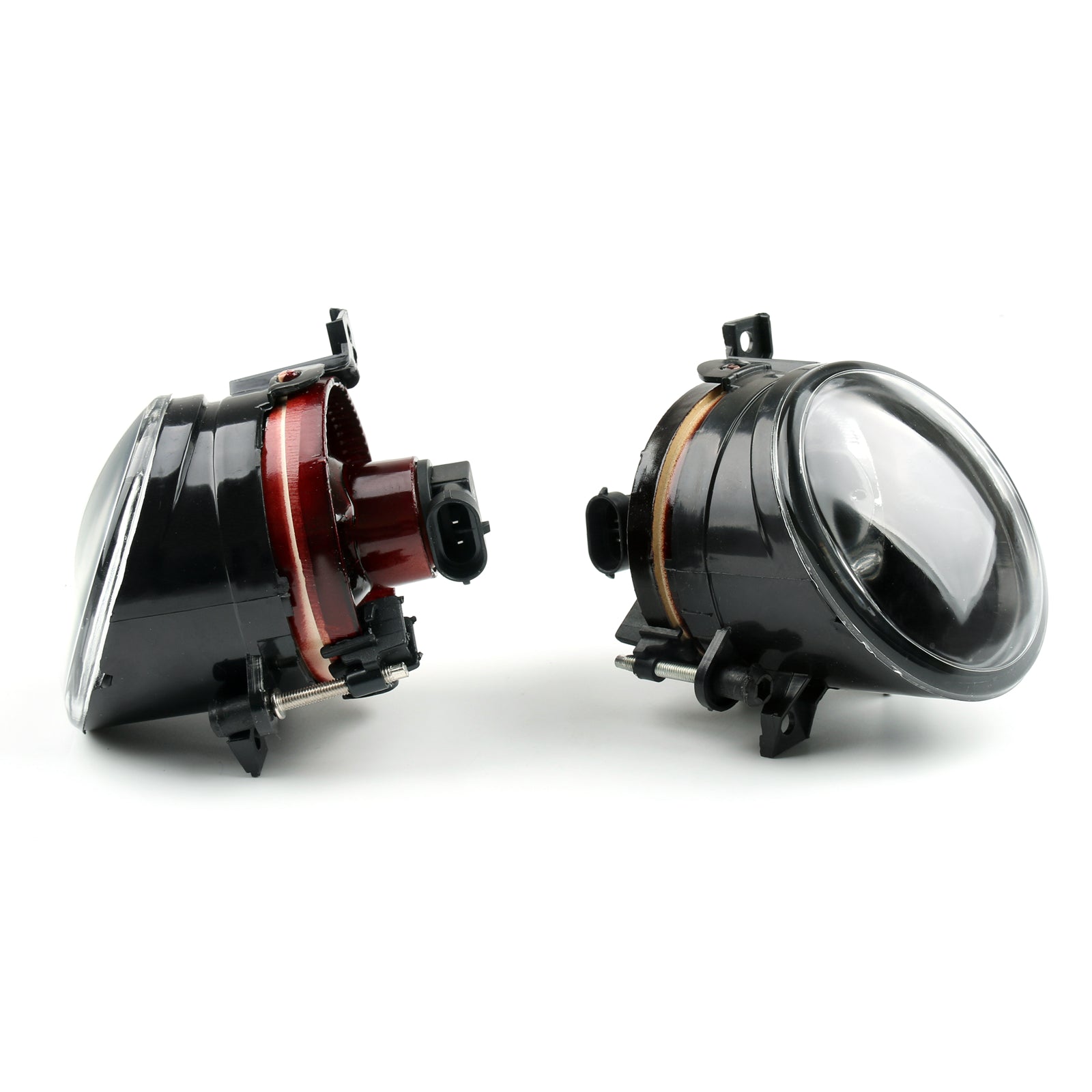 Par främre stötfångare konvex lins dimma ljus för VW MK5 Golf Jetta Bora 2005-2010