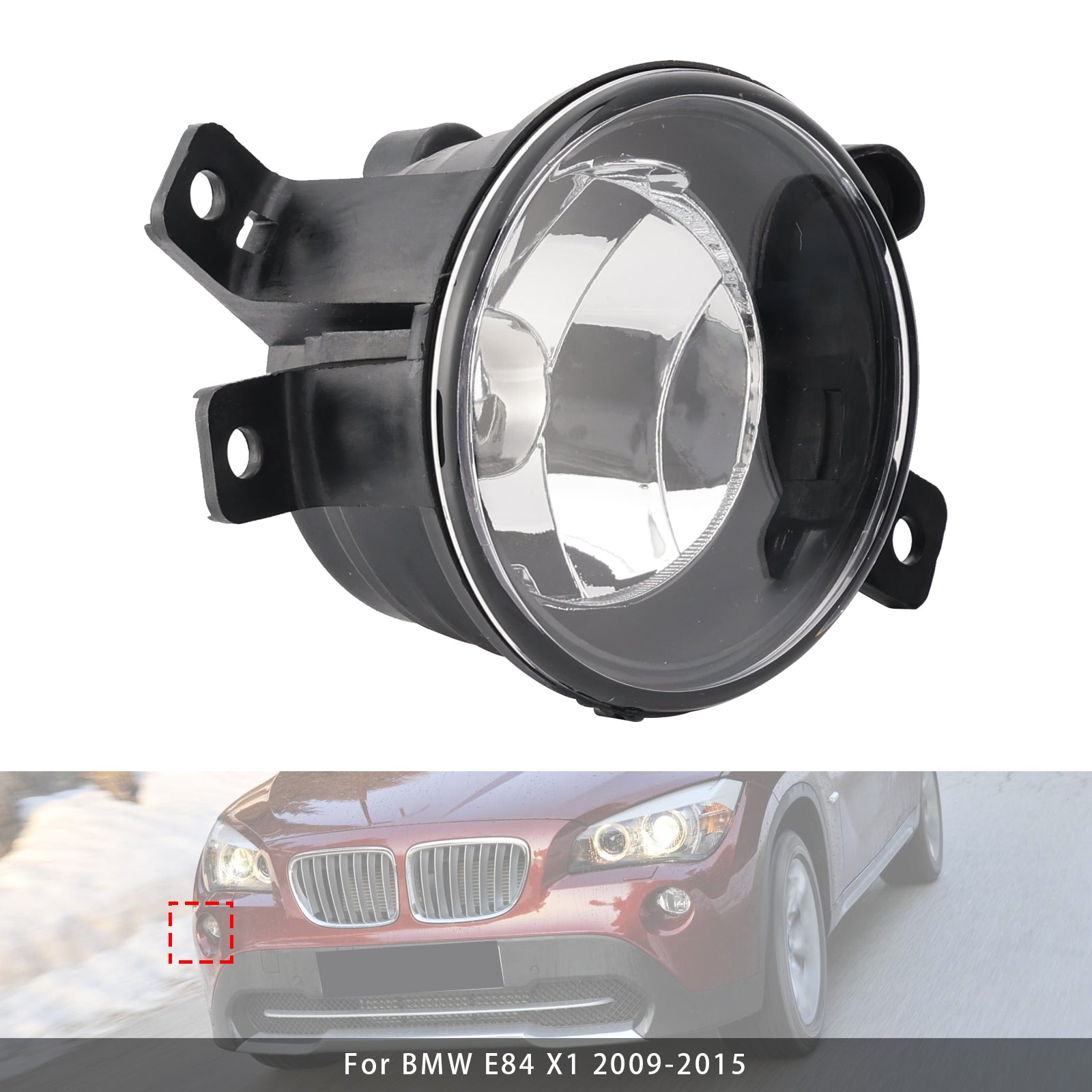 2009-2015 BMW X1 E84 1 PCS Pravá hmlová hmla bez žiarovky 63172993526