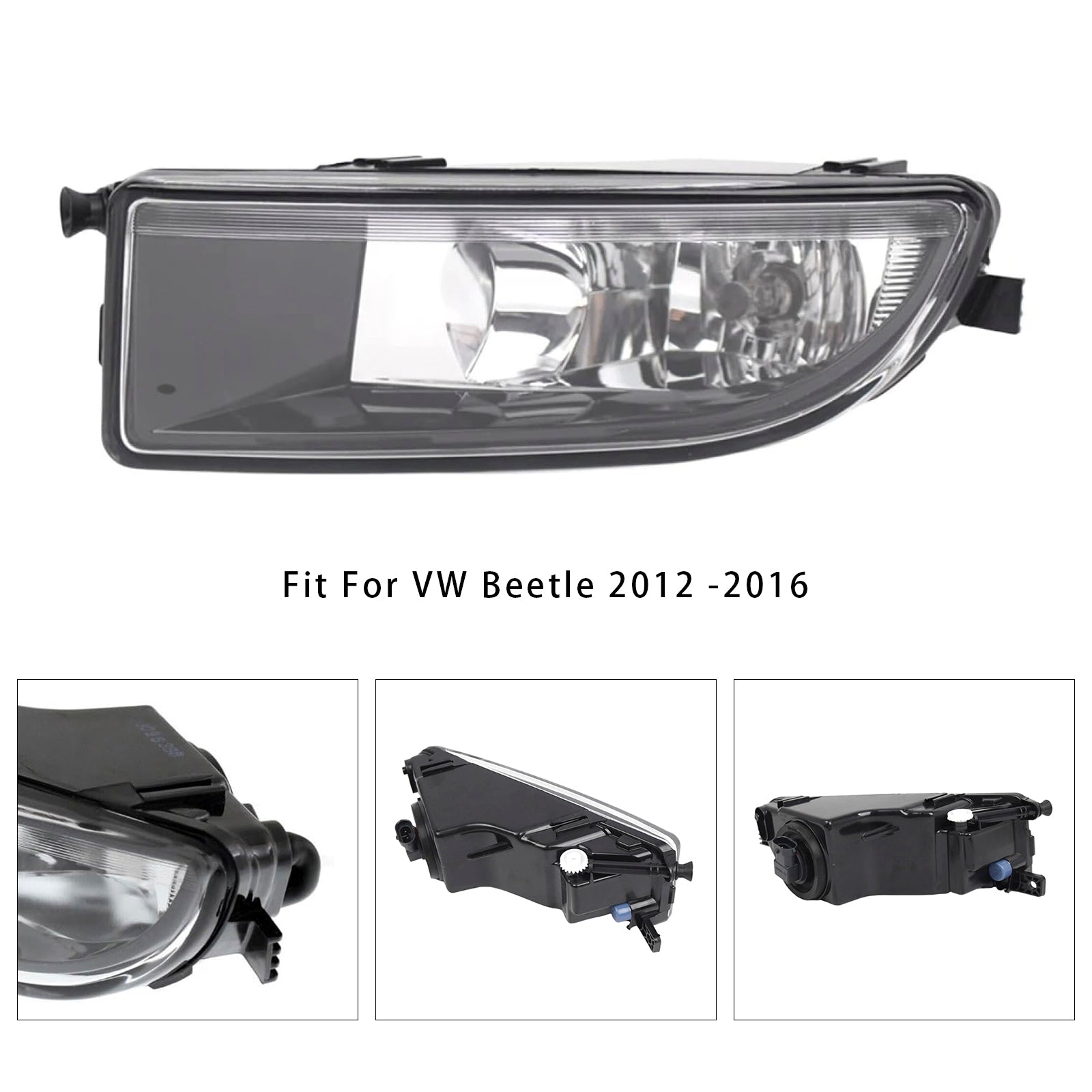 2012-2016 VW Beetle 1 Pcs Front Bumper Left Fog Light With Bulb 5C5941699A