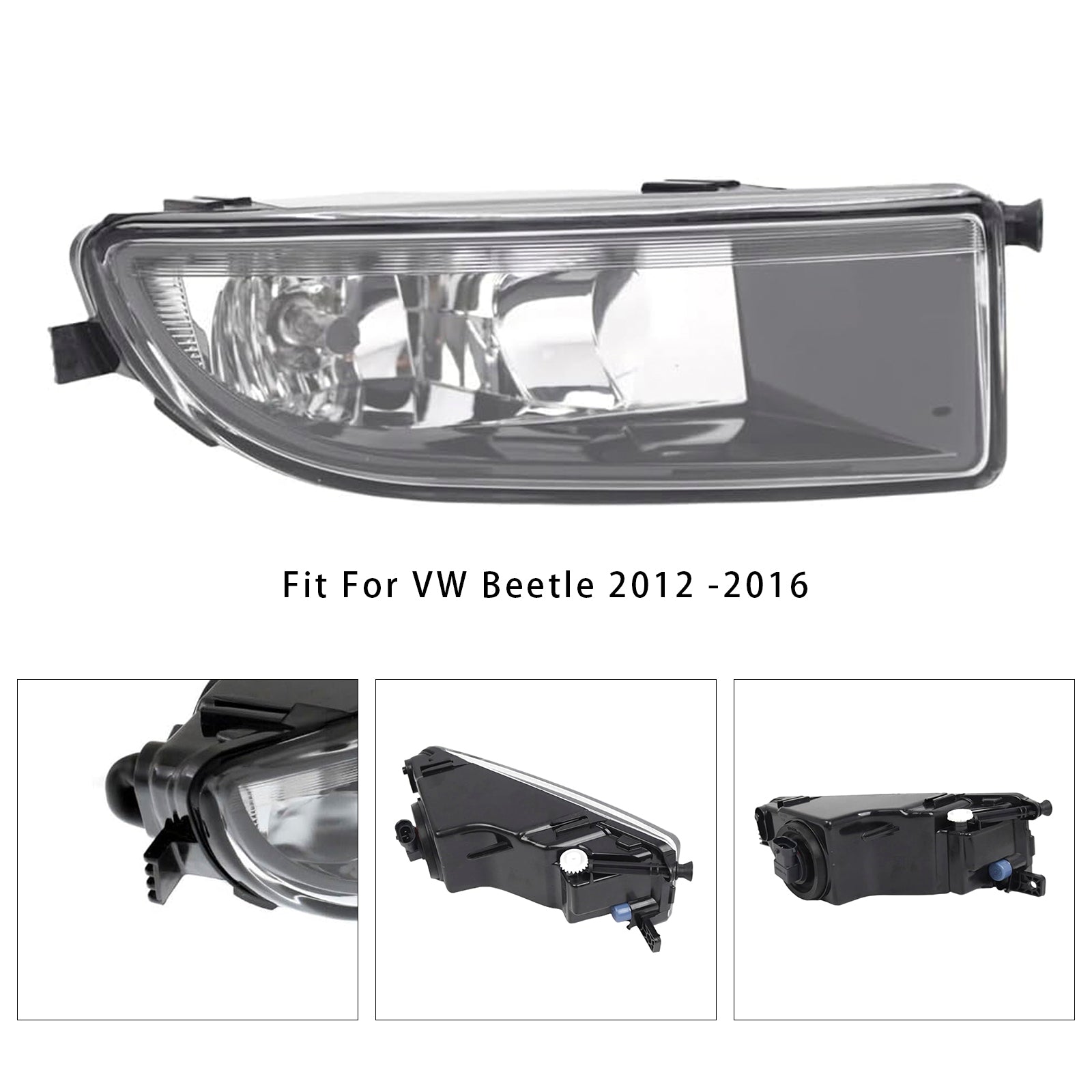 2012-2016 VW Kever 1 stks Voorbumper Rechts Mistlamp Met Lamp 5C5941700A