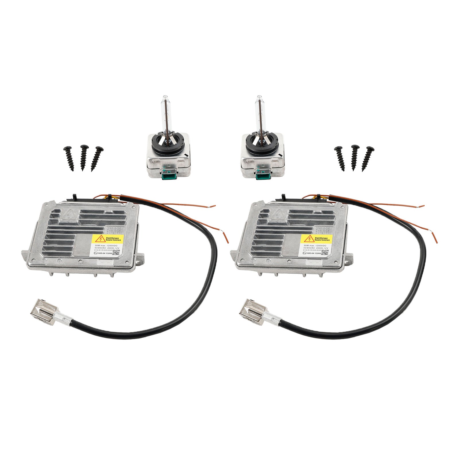 2x ballasts de phares & Unité de contrôle de fil d'ampoule D3S pour Grand Cherokee 2014-2020