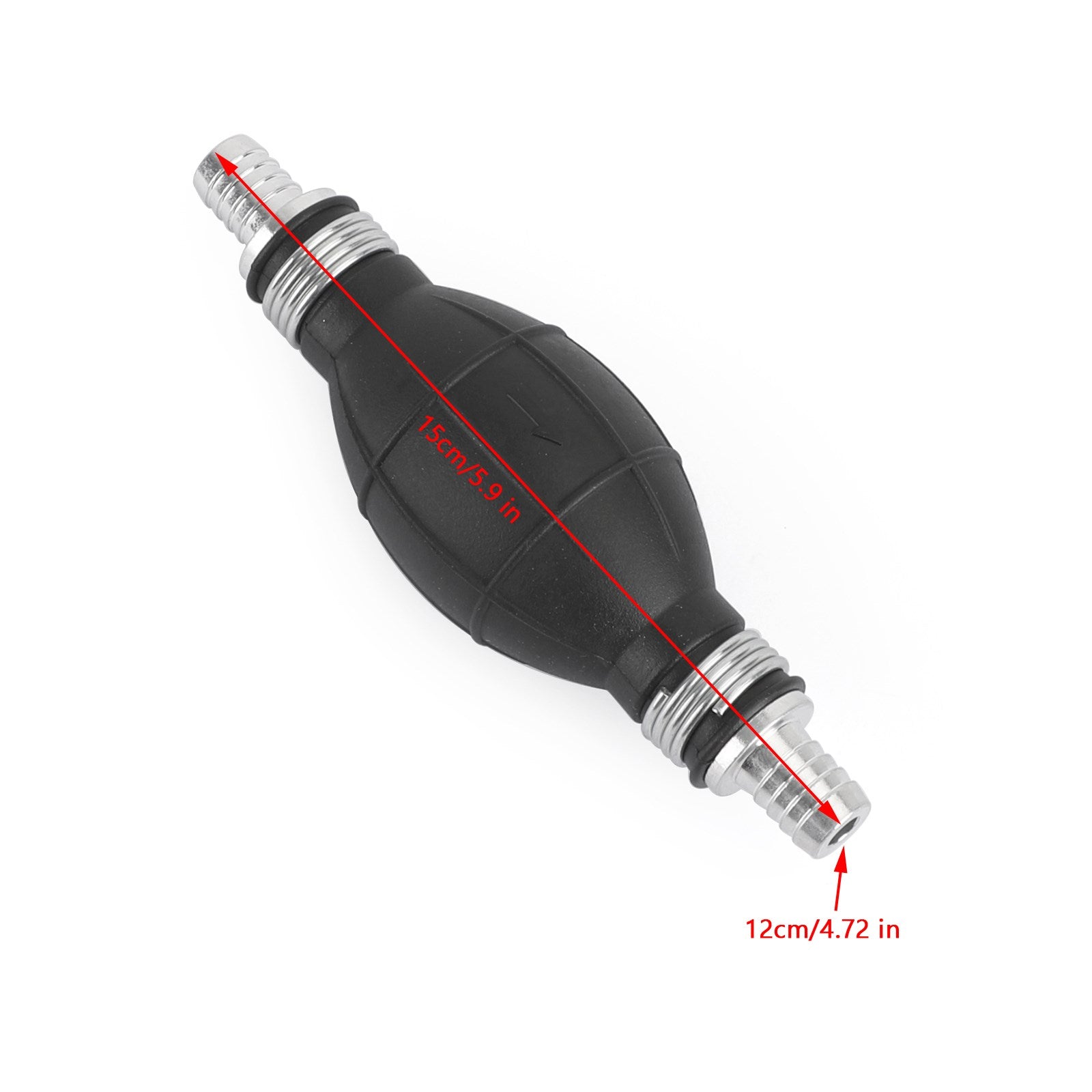 1/2" Handprimerpomp Buitenboordmotor Auto Marine Boot Benzine Brandstofleiding Pomp Alle brandstoffen