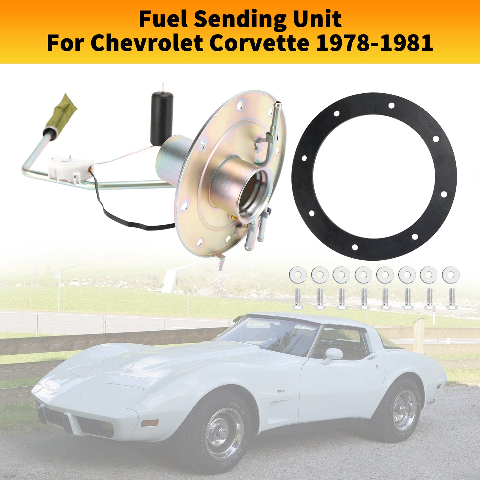 1978-1981 Chevy Corvette Gastank Brandstofverzendeenheid 3/8 Feed AM-39086513