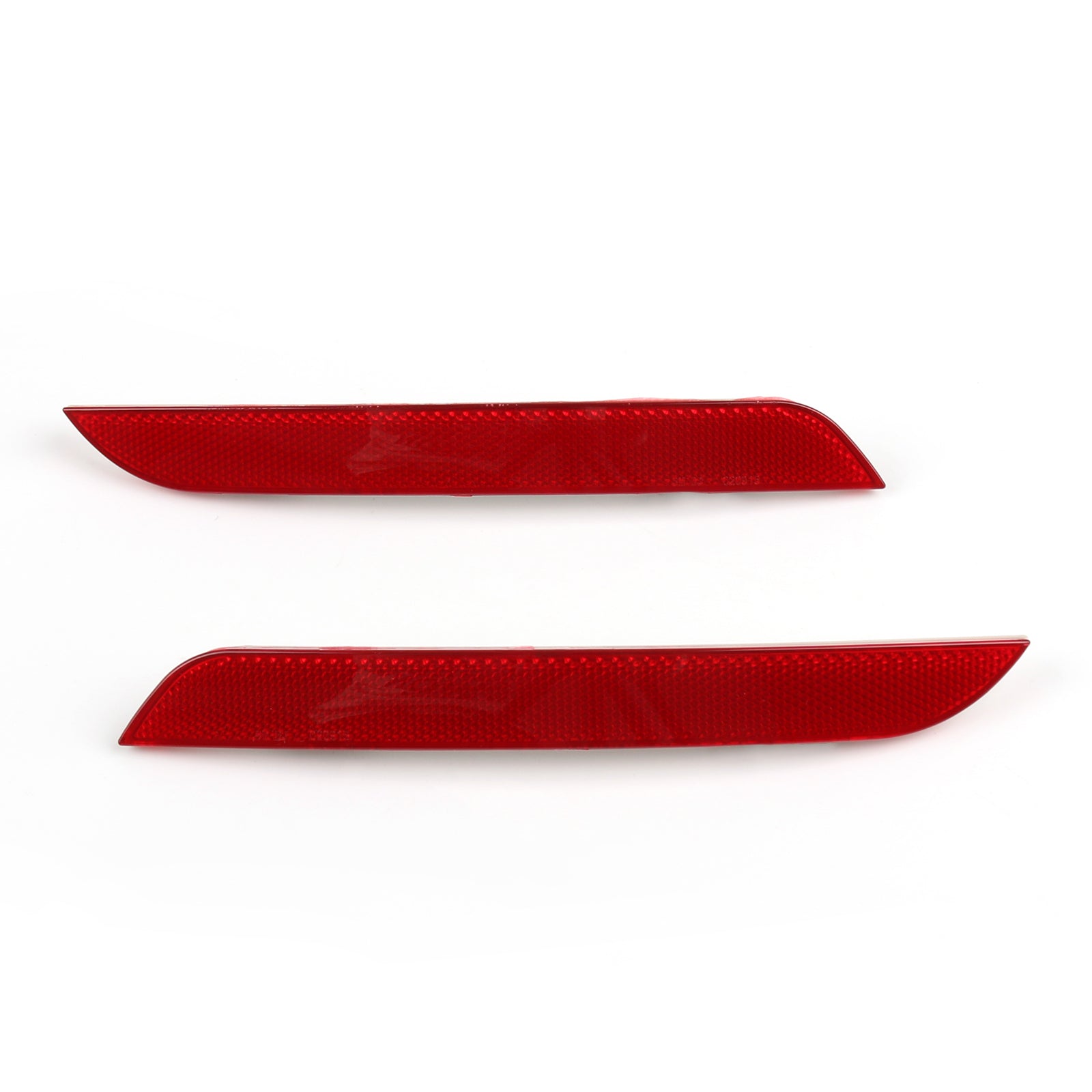 2010-2013 BMW 5-Series F10 F18 Tail Fog Lamps Light Rear Bumper Reflector Pair 63147203237 63147203238 Generic