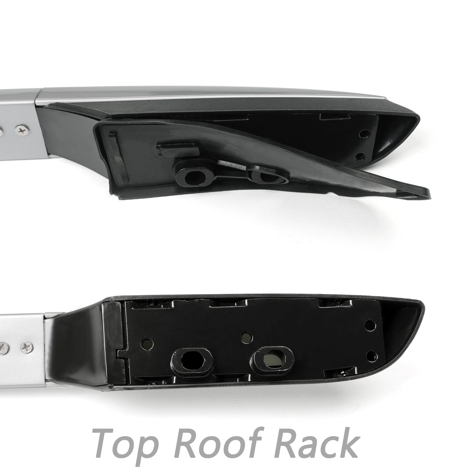 Toyota Rav4 2014-2019 Hliníková továreň strieborná bočná koľajnica Strieda