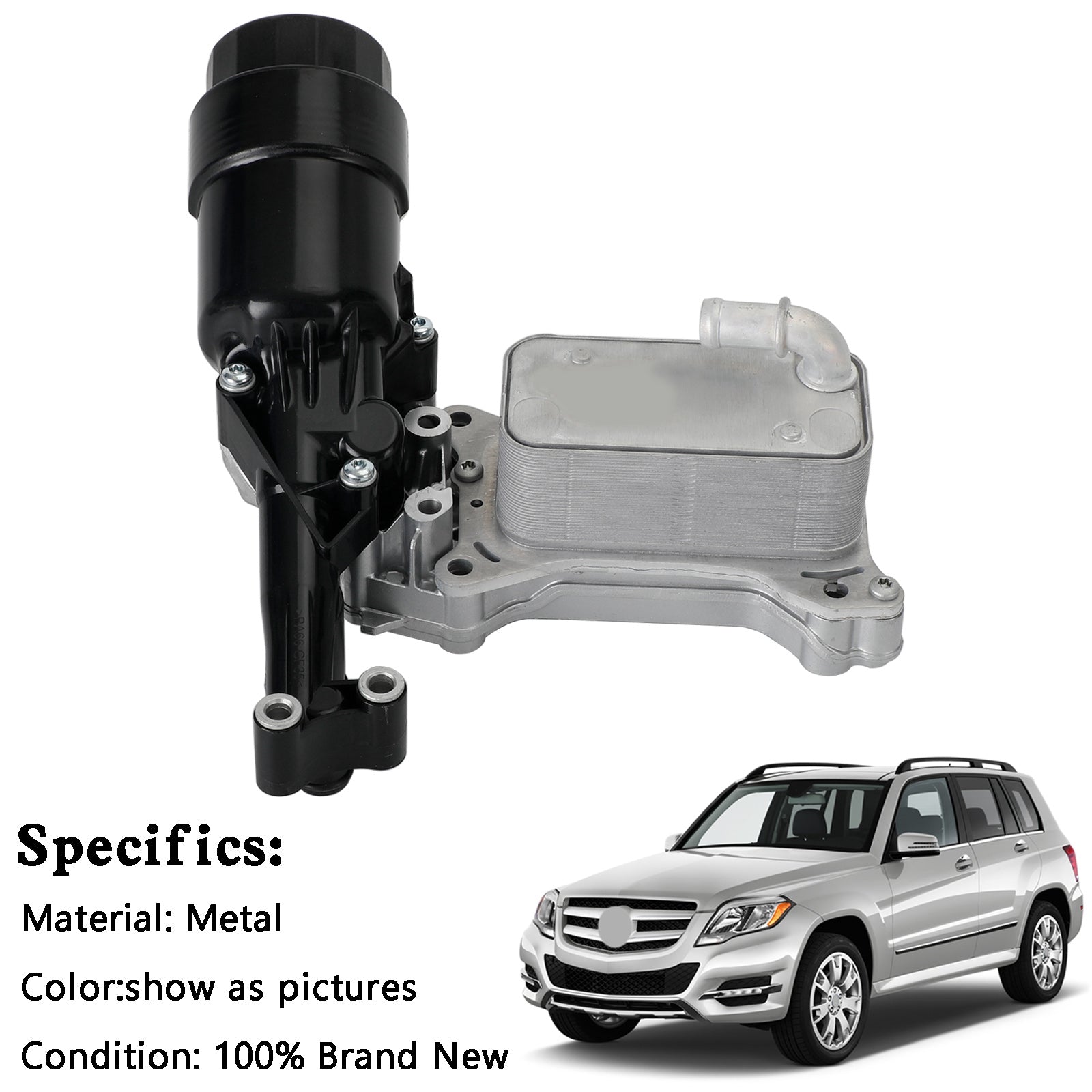 2003-2014 mercedes viano 2.1 diesel cdi/4matic (W639) Radiador de óleo A6511800610