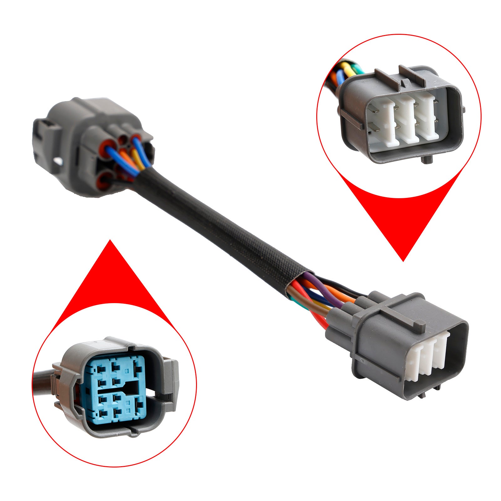 OBD2 8-kolík na OBD2 10-kolíkový distribútorový adaptér prepojka zväzku Dizzy sa hodí pre Honda acura
