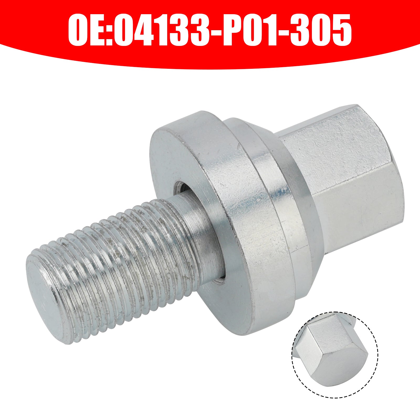 1988-2000 Honda Civic (Excludes Si Model) 04133-P01-305 Crank Pulley Bolt D16Z6 D16 D15 D16Y8 D Series