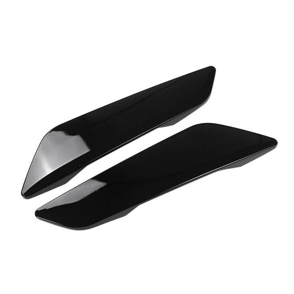 Glossy Black Fender Side Air Vent Outlet Cover Trim For BMW 5 Series G30 2017+