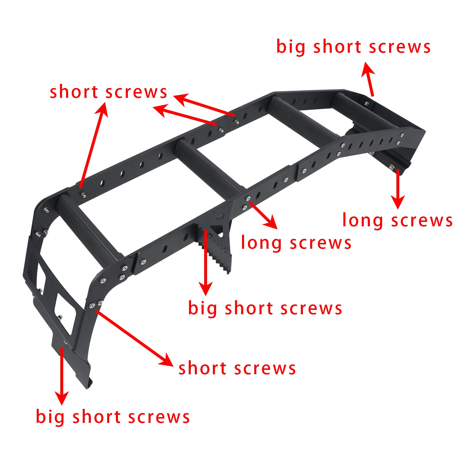 Rear Ladder For Toyota 4Runner 2010-2020 5TH GEN 2010-2024