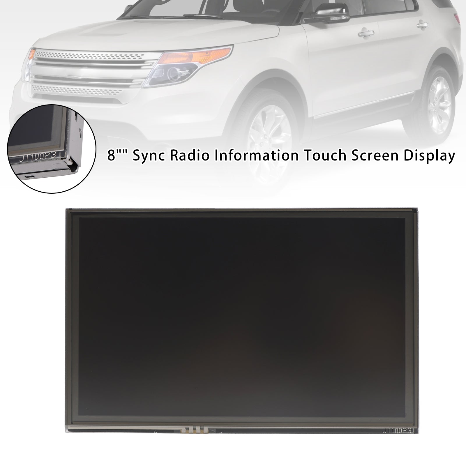 2011 -2015 Ford Explorer 8" Sync Radio Information Touch Screen Display DC3T-18B955-F DT4T-18B955-FB