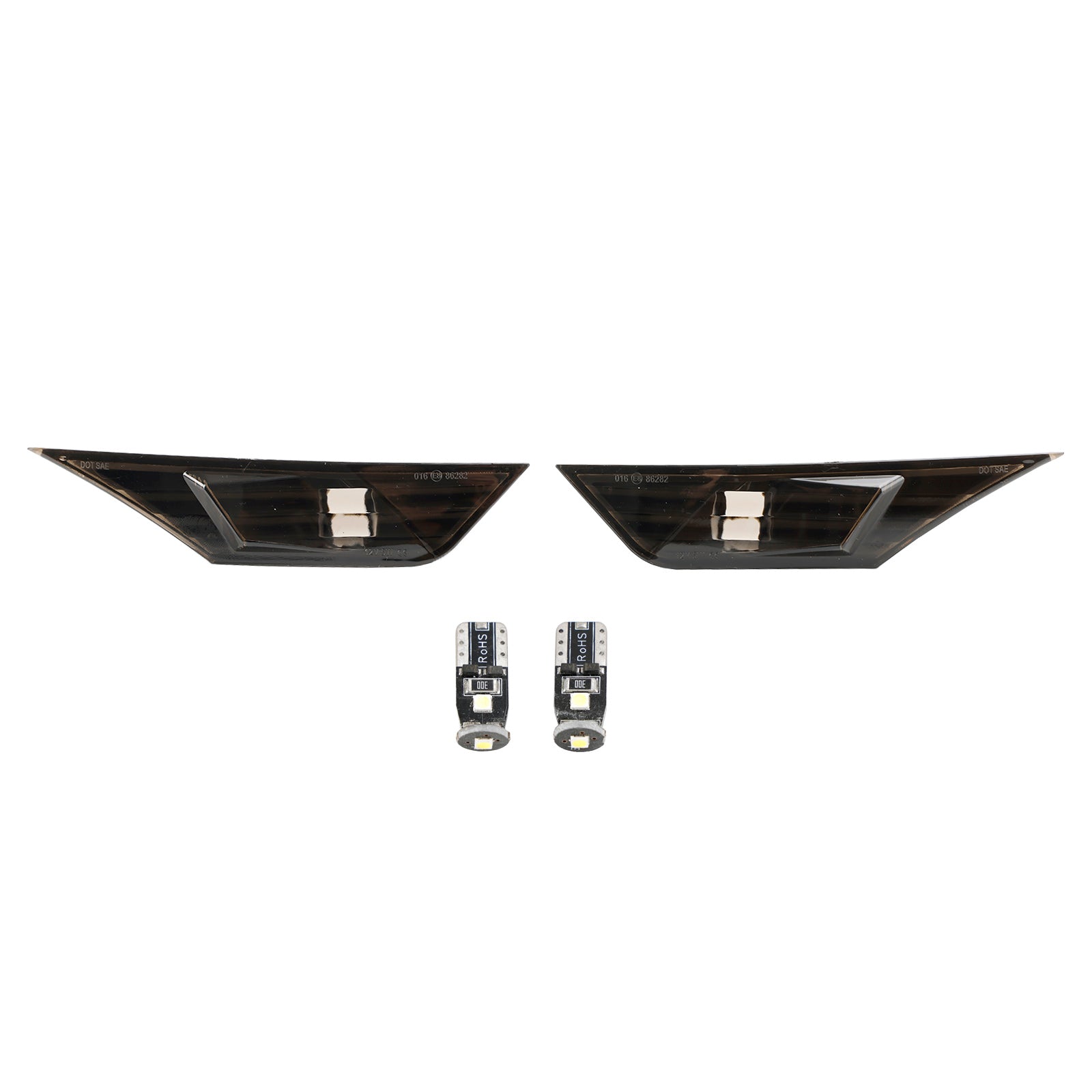 Sidomarkörslampa Turn Signal Ljushus för Honda Civic 2016-2021 Amber