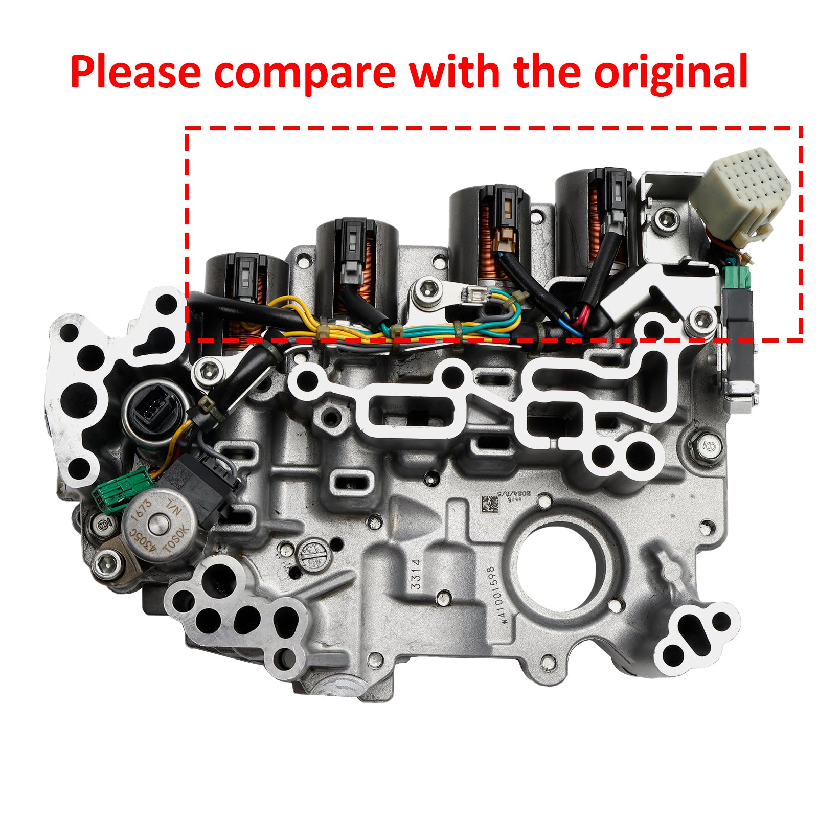 Corps de soupape de transmission Nissan Sentra 2013-2015 RE0F11A JF015E