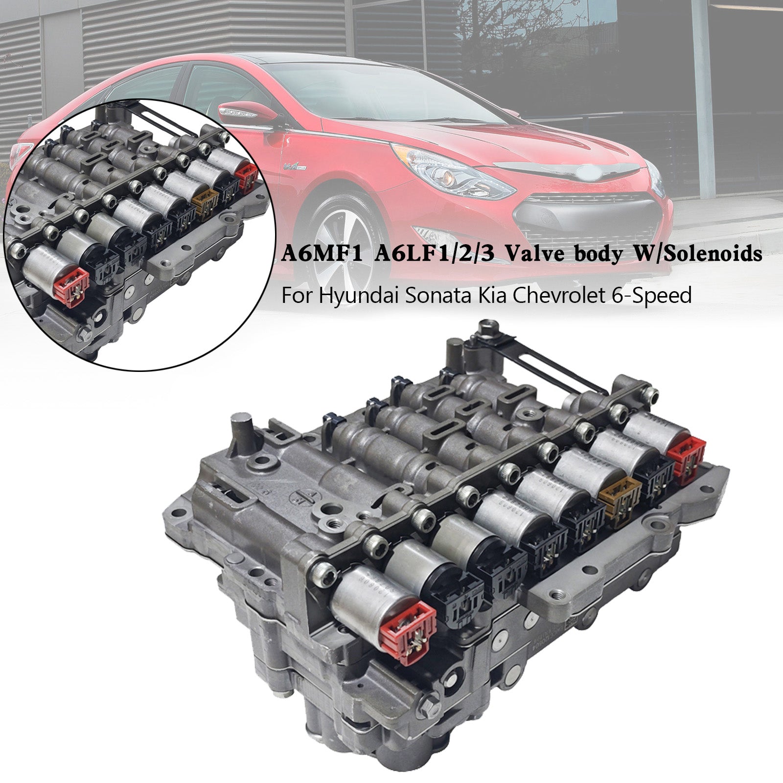 A6MF1 A6LF1/2/3 6-Speed Klephuis W/Solenoïden Voor Hyundai Sonata Kia Chevrolet Generieke