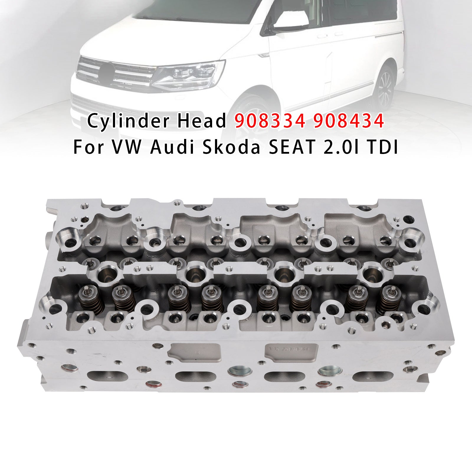 Cylinder Head 908334 908434 For VW Audi Skoda SEAT 2.0l TDI