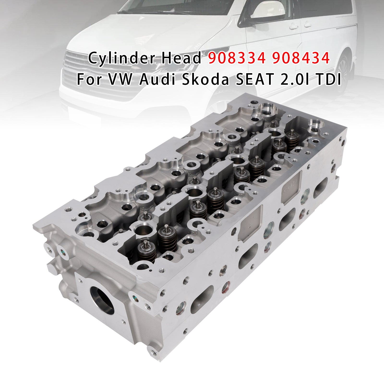 Cylinder Head 908334 908434 For VW Audi Skoda SEAT 2.0l TDI