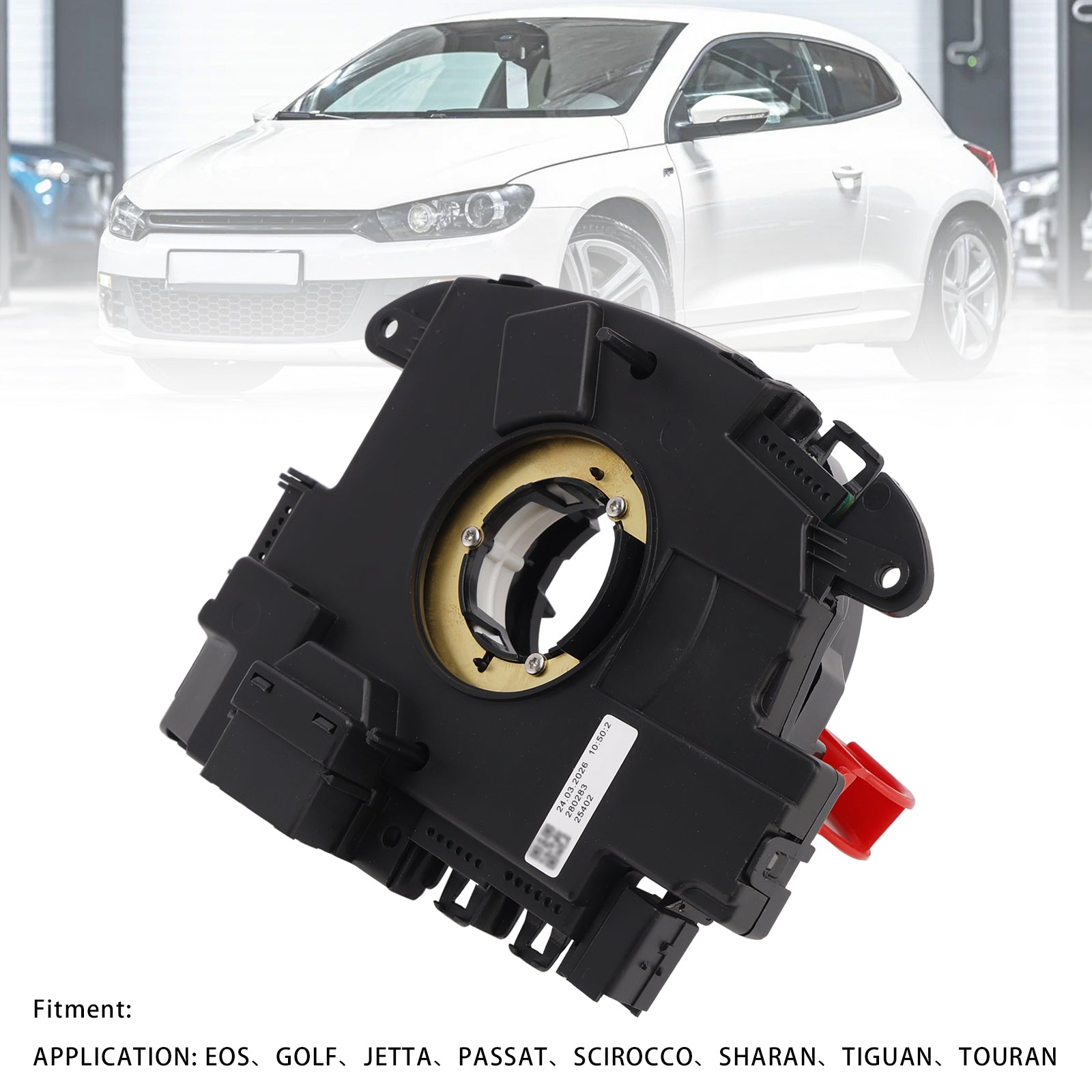 2010-2015 VW TOURAN (1T3) 2.0 TDI CFHC 1968 103 MPV Clock Spring 5K0953569AL 5K0953569H