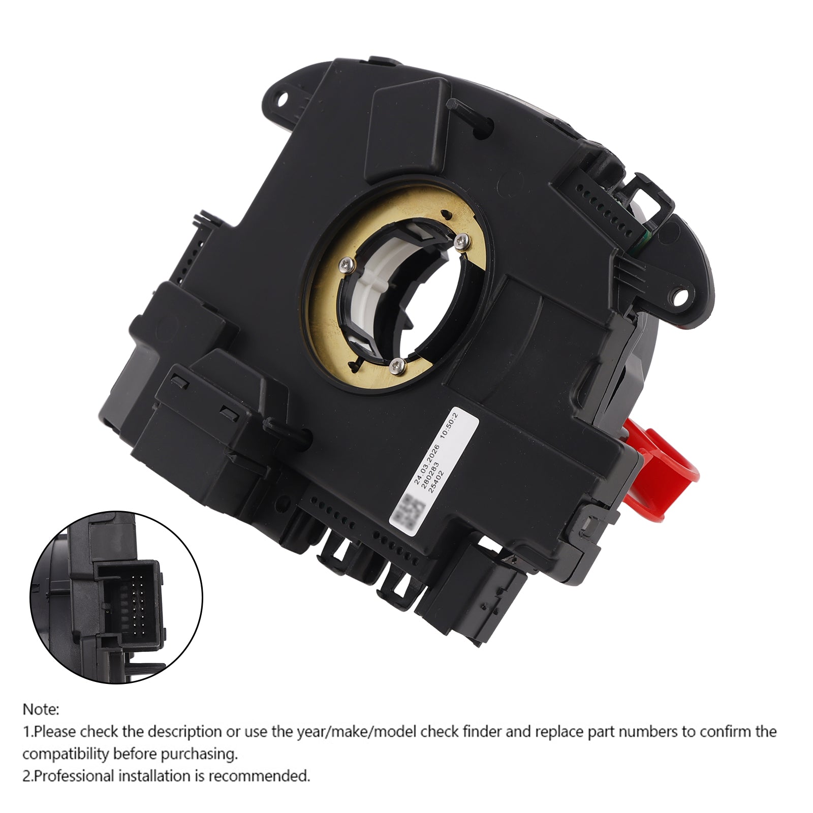 2010-2015 VW TOURAN (1T3) 2.0 TDI CFHC 1968 103 MPV Clock Spring 5K0953569AL 5K0953569H