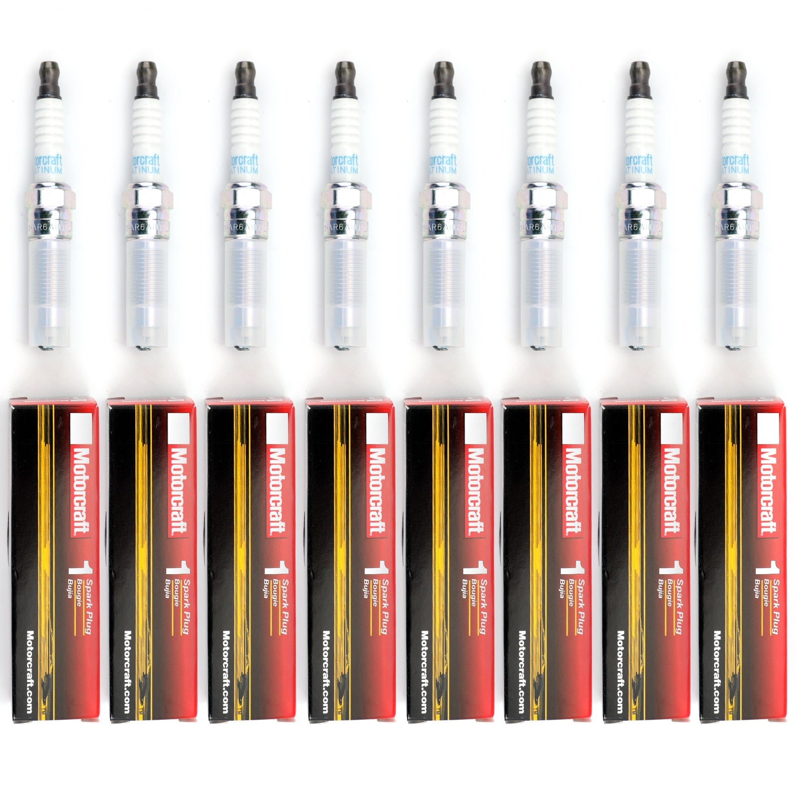 Bougies d'allumage Double platine SP-509, 8 pièces, pour FORD F-150 F-250 F-350