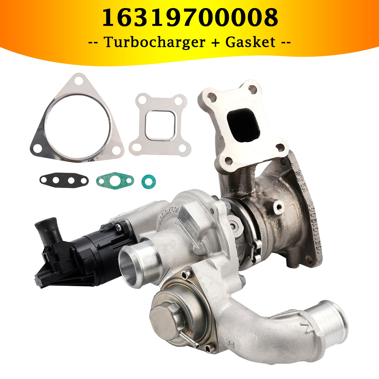Honda Civic CR-V 1.0 2017-on VTEC Turbocharger + Gasket 16319700008 129HP-95KW